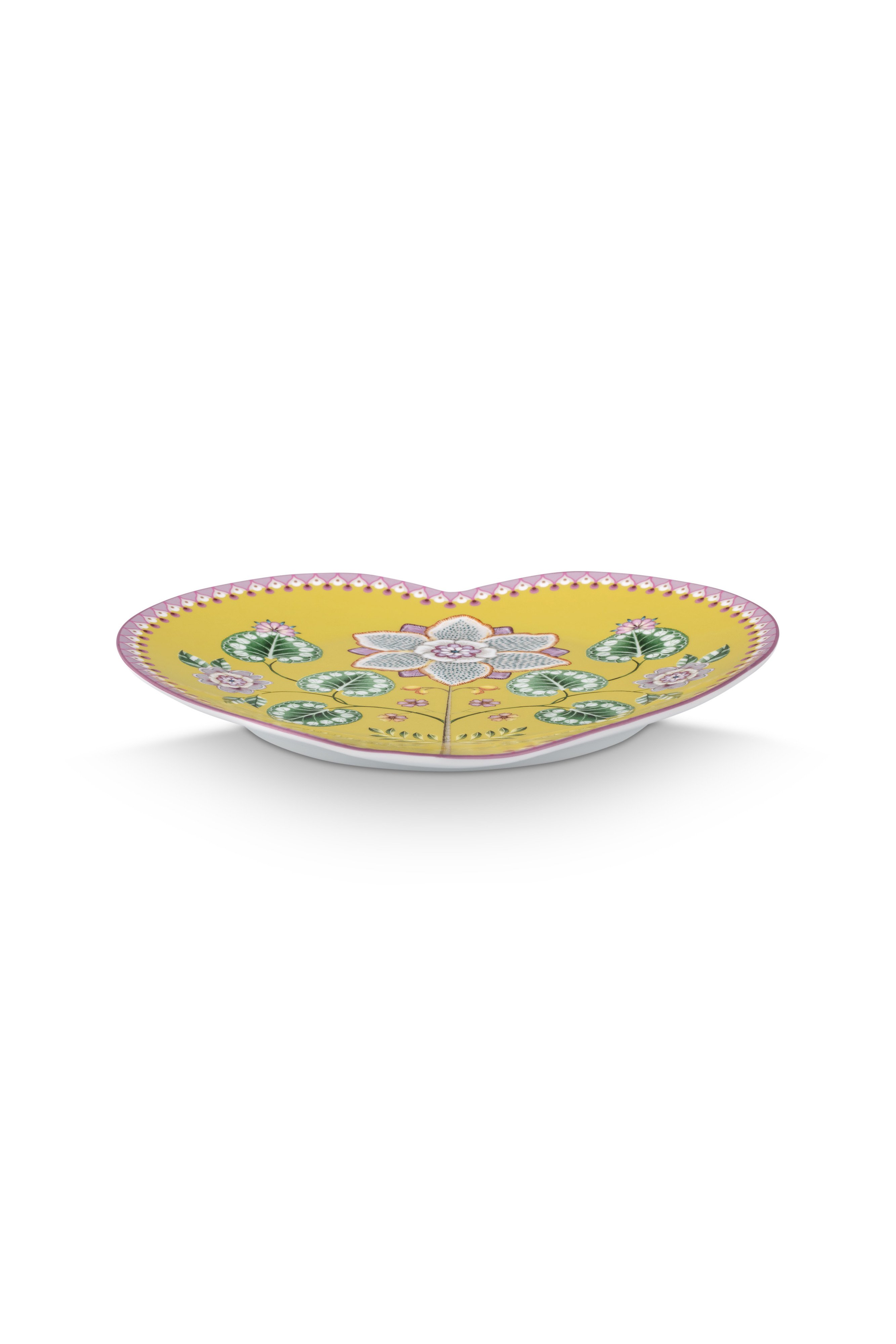 Набор тарелок в форме сердца (2 шт.) Lily&Lotus Yellow ракурс 5