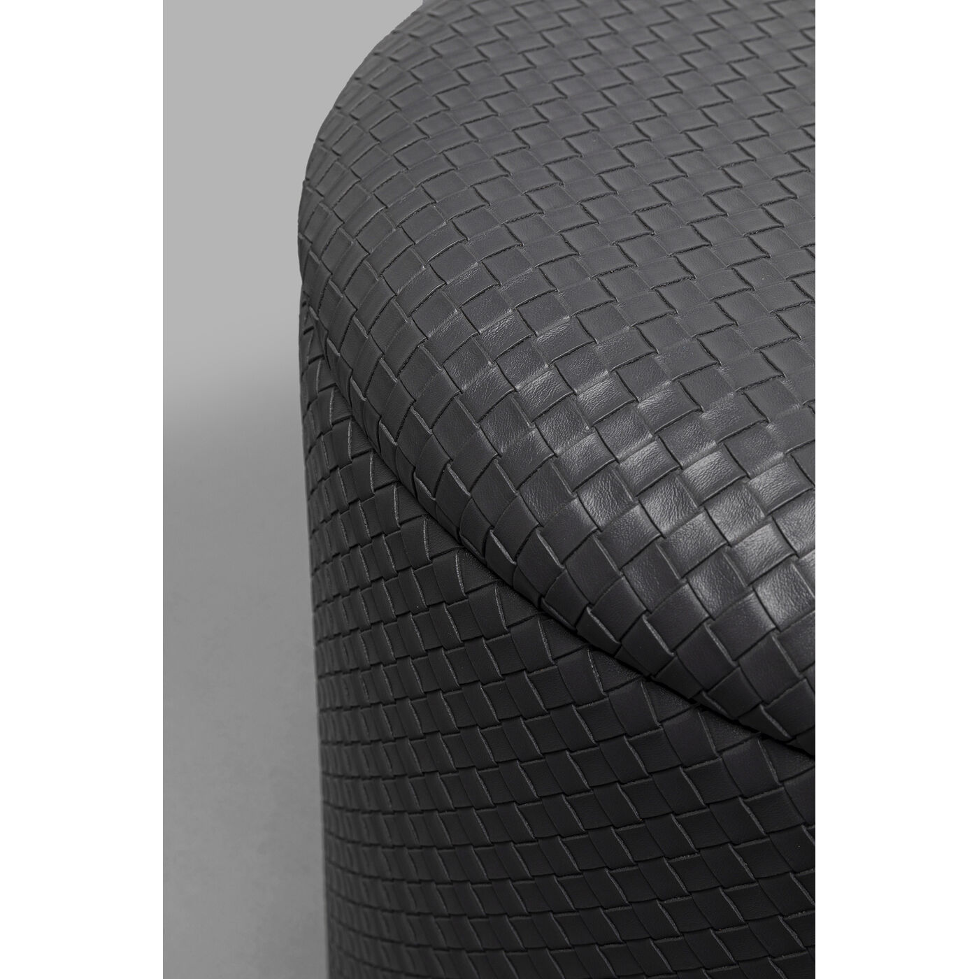 Пуф Venezia Storage Black ракурс 2