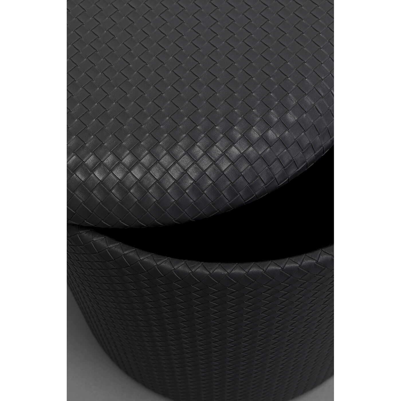 Пуф Venezia Storage Black ракурс 3