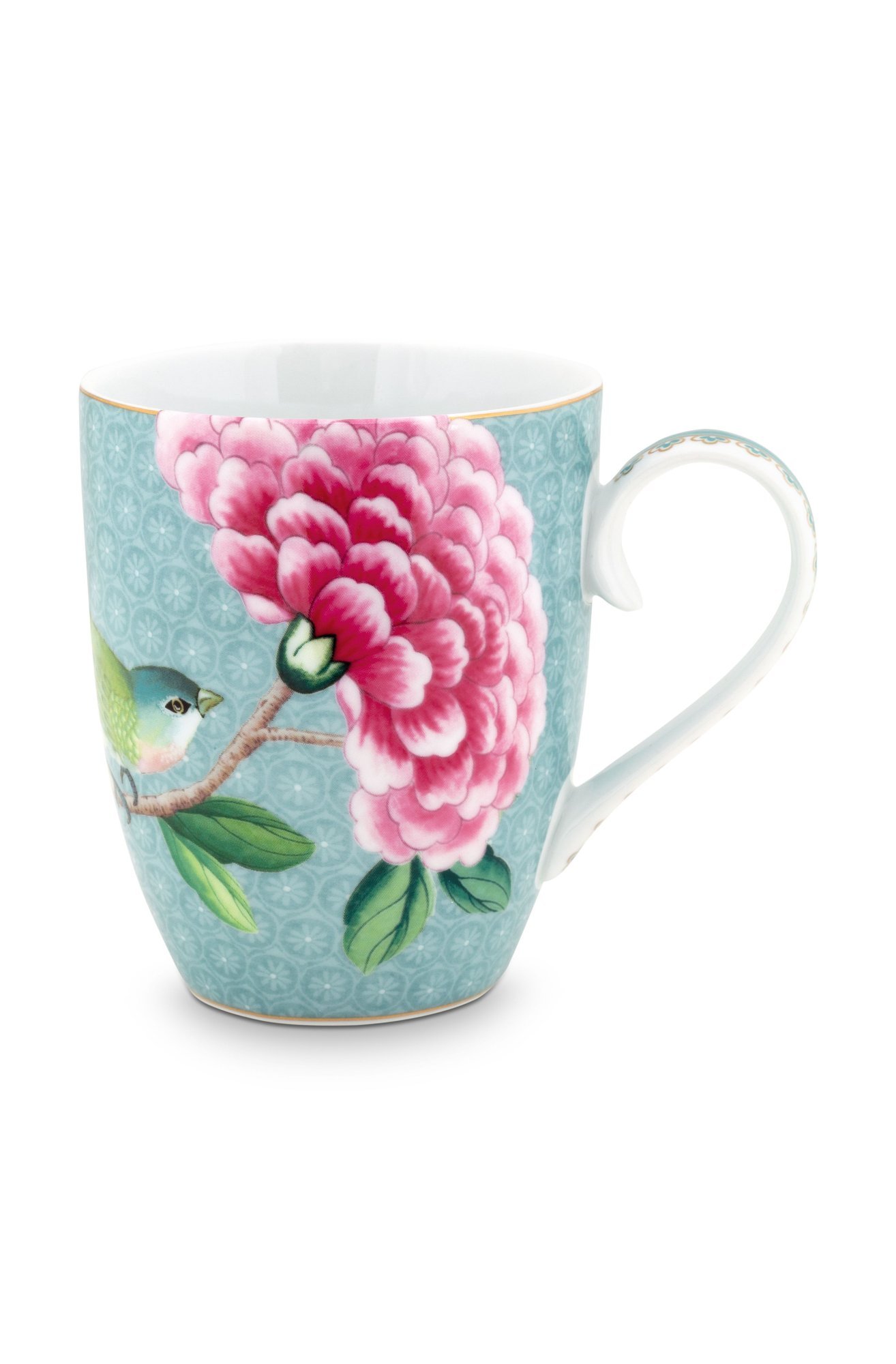Набор кружек больших (2 шт.) Blushing Birds Blue ракурс 2