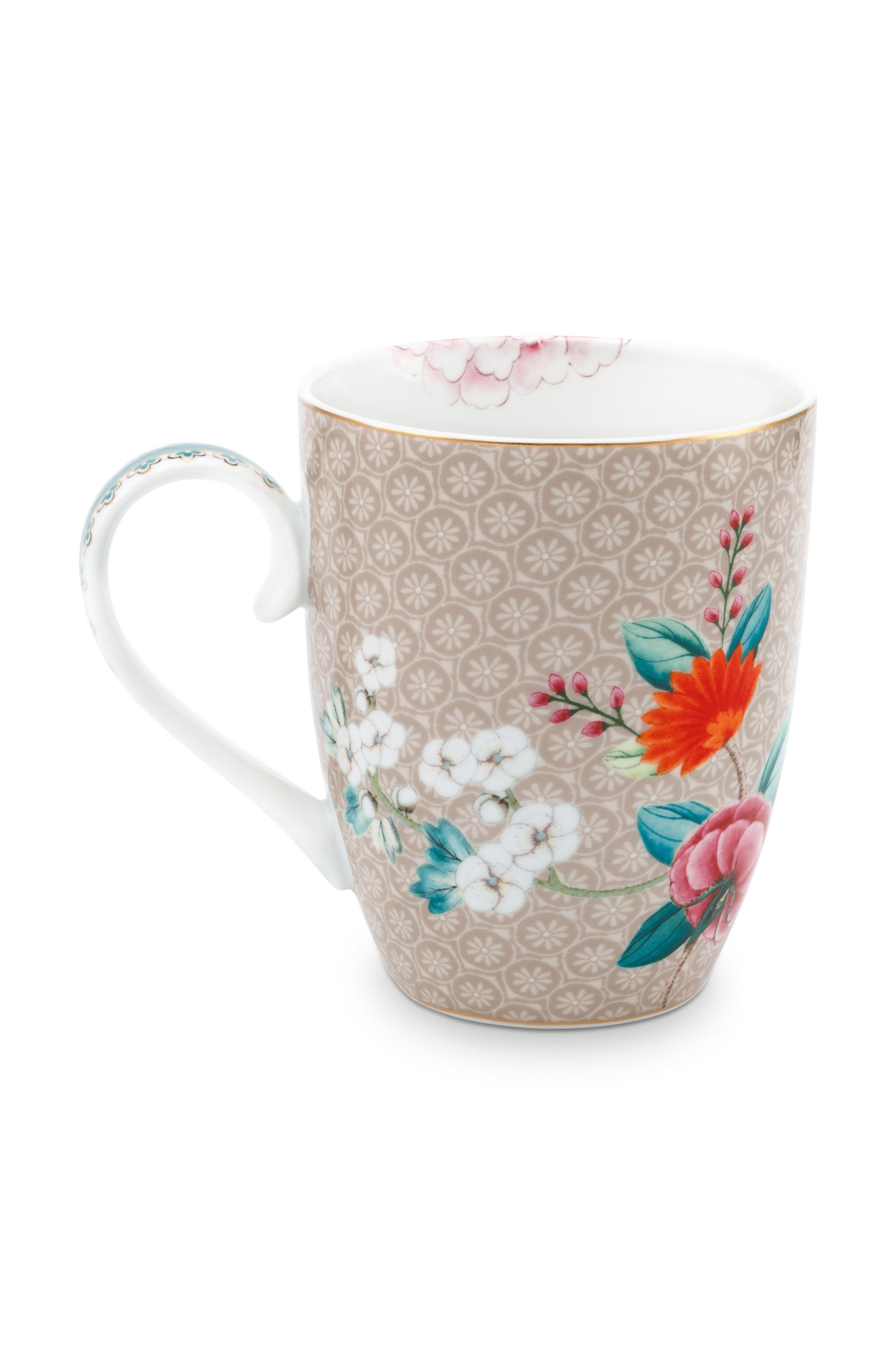 Набор кружек больших (2 шт.) Blushing Birds Khaki ракурс 4