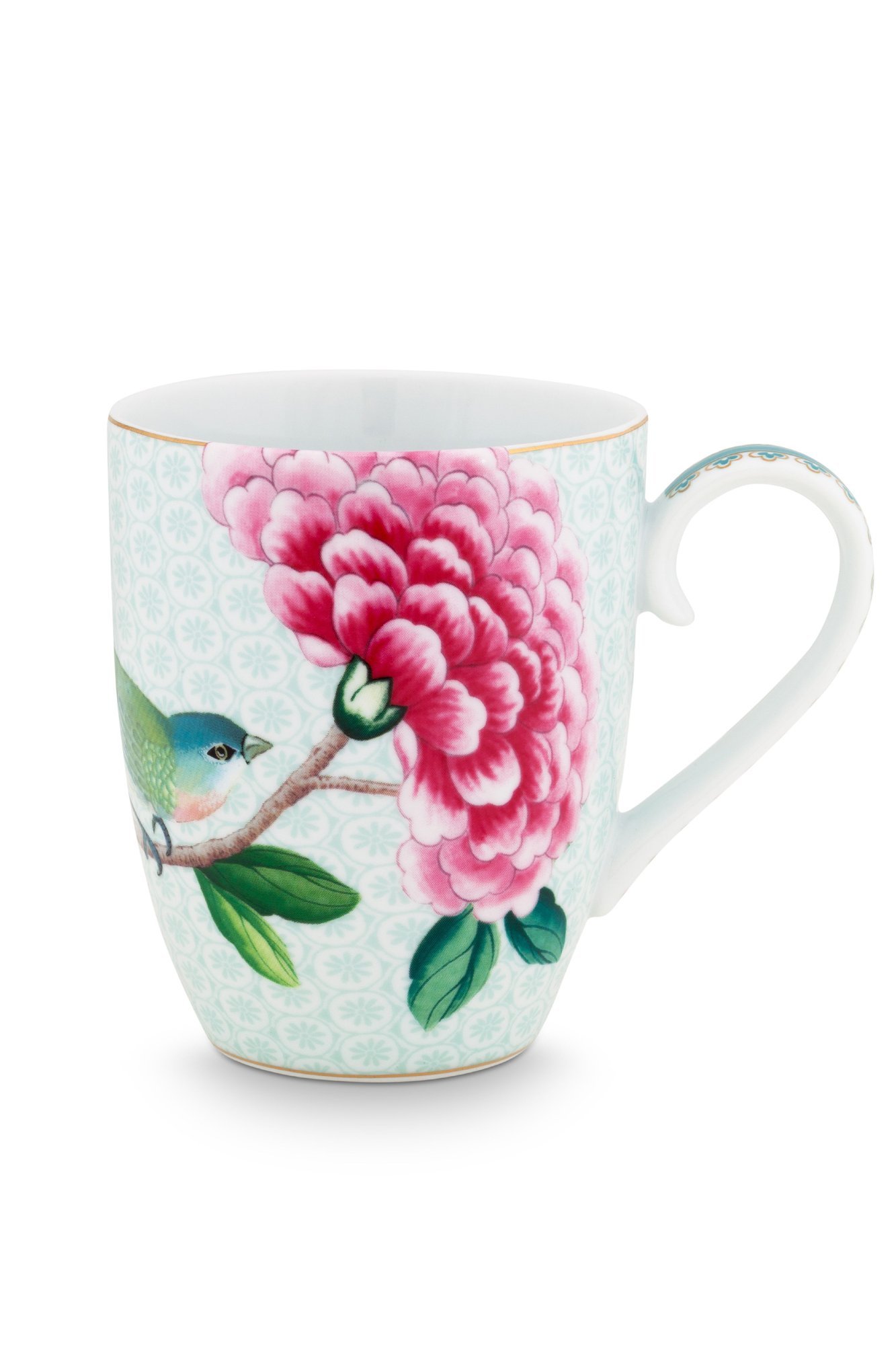 Набор кружек больших (2 шт.) Blushing Birds White ракурс 3