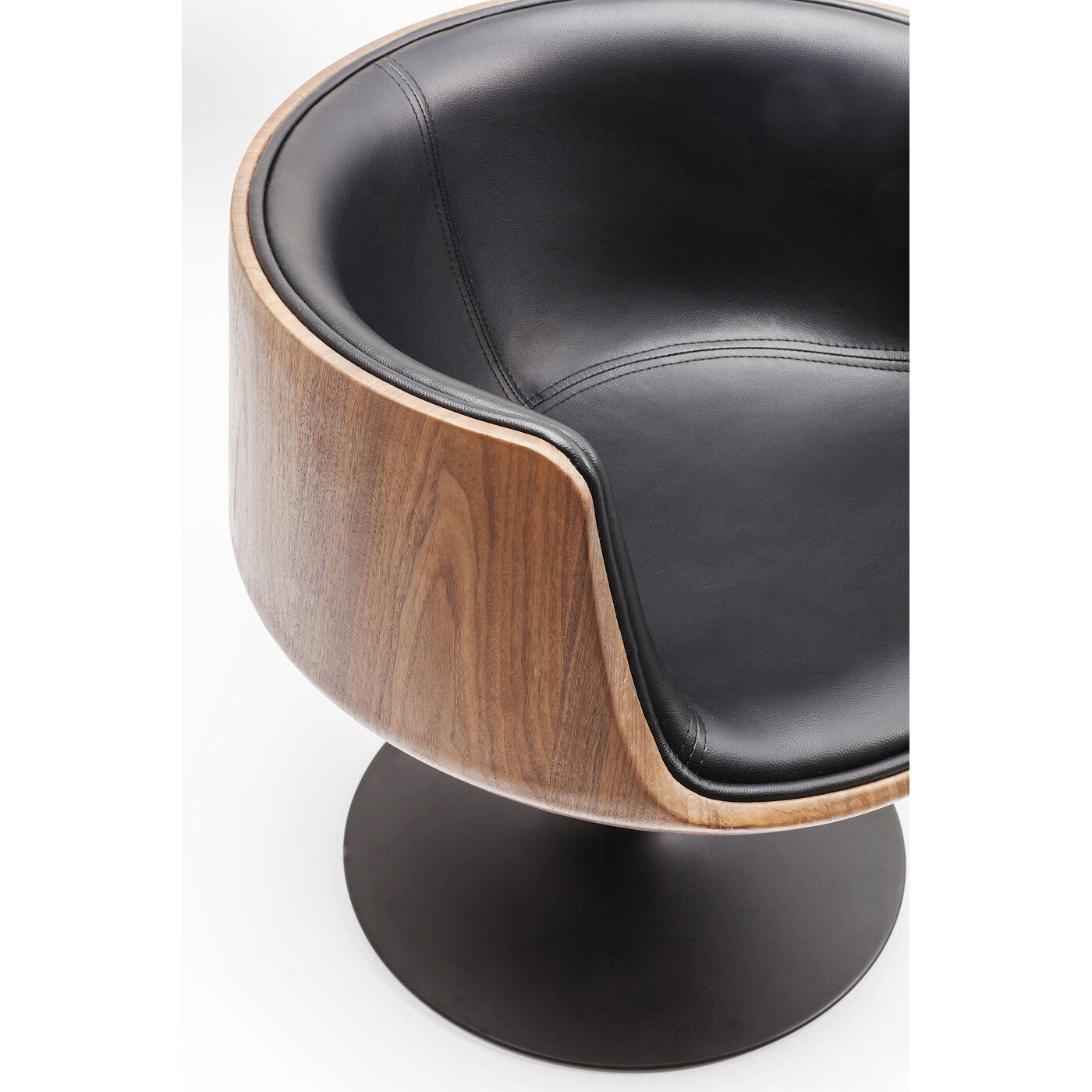 Кресло вращающееся Club Walnut ракурс 2