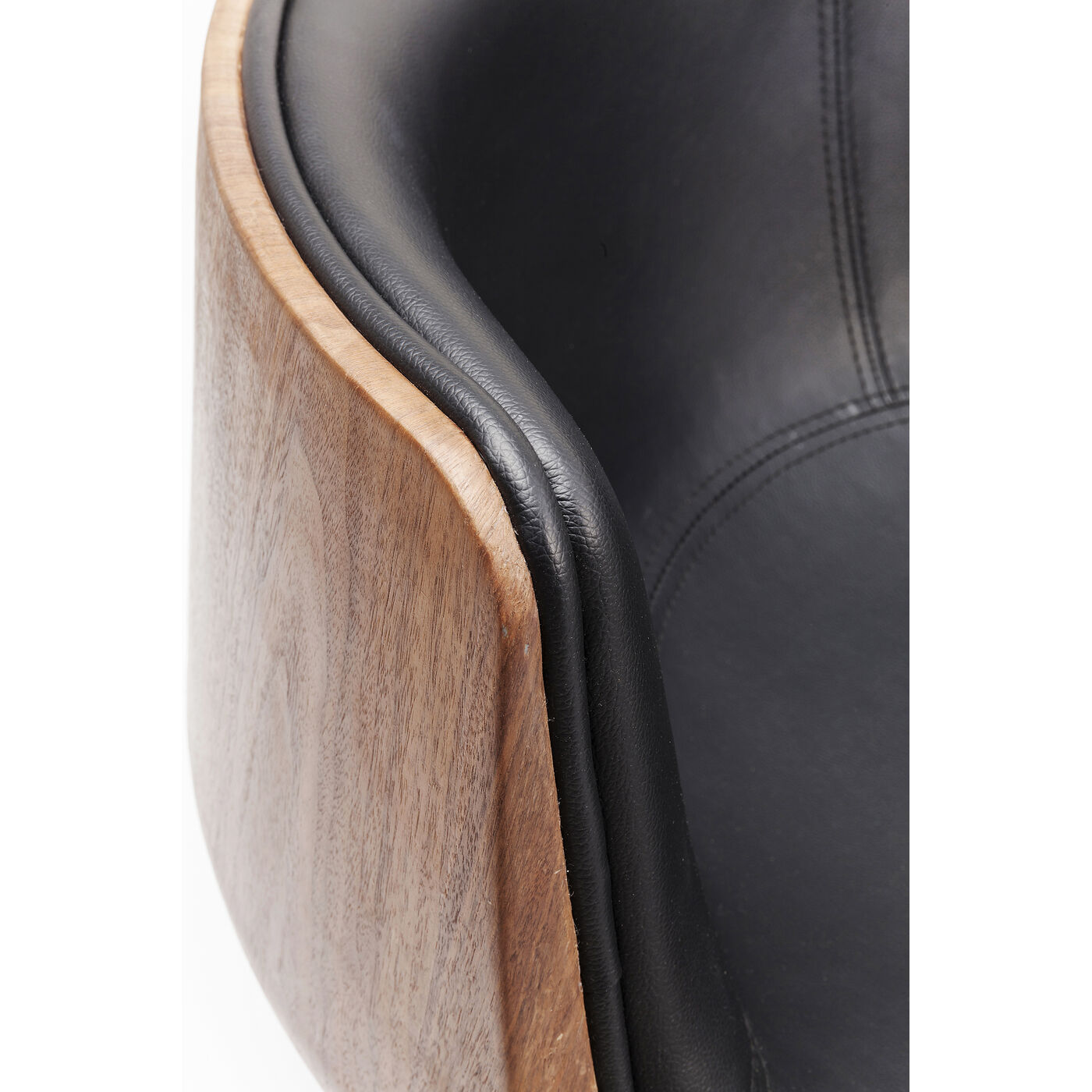 Кресло вращающееся Club Walnut ракурс 4