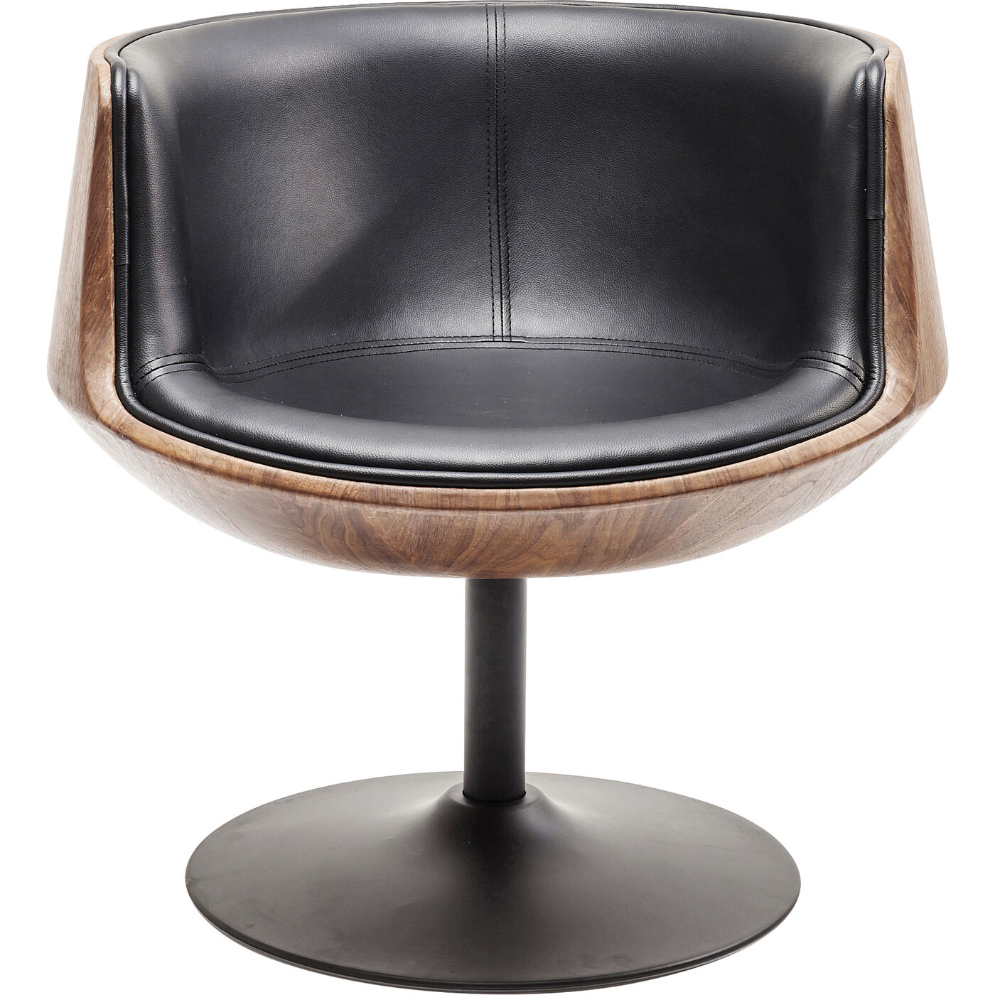 Кресло вращающееся Club Walnut, 68x62 см