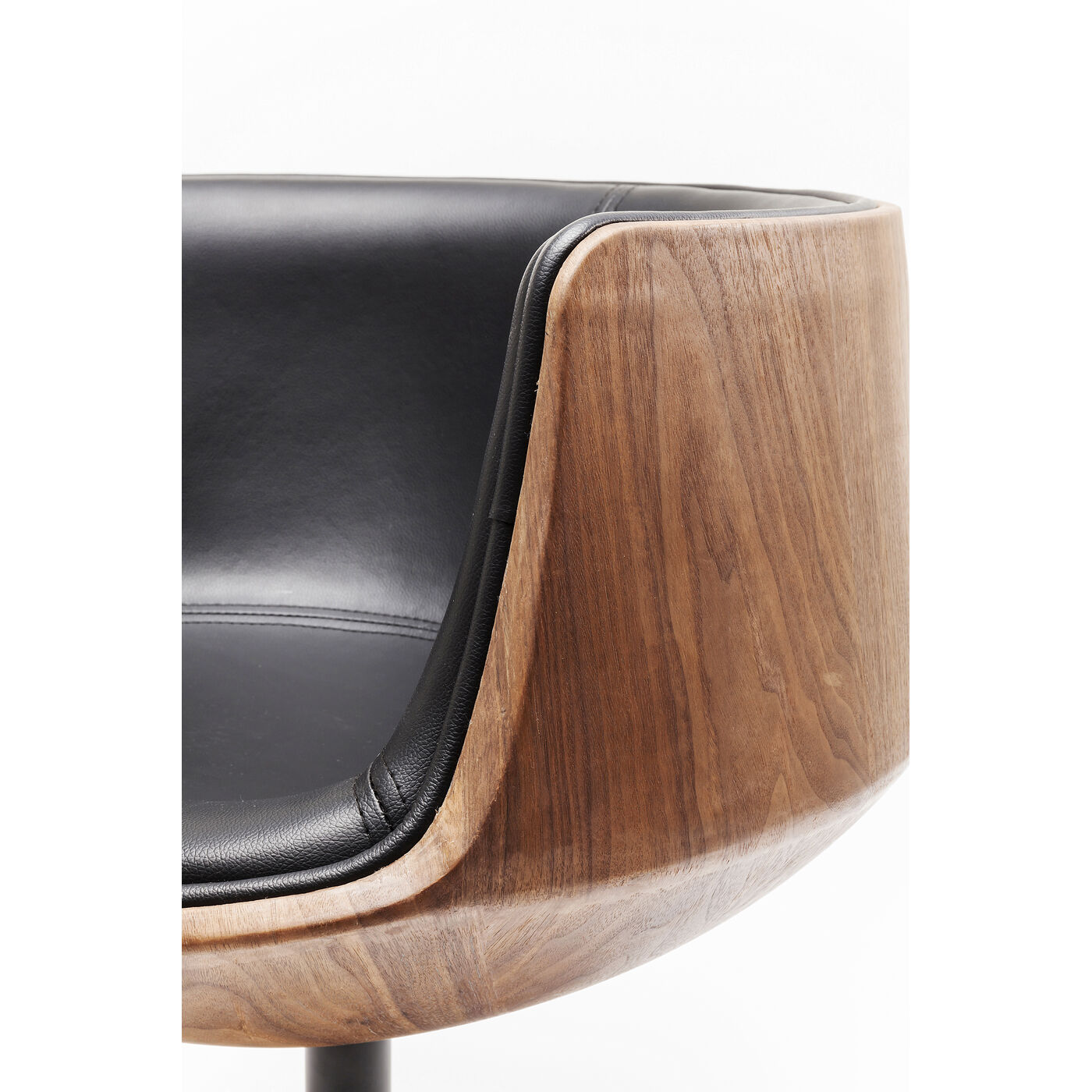 Кресло вращающееся Club Walnut ракурс 6