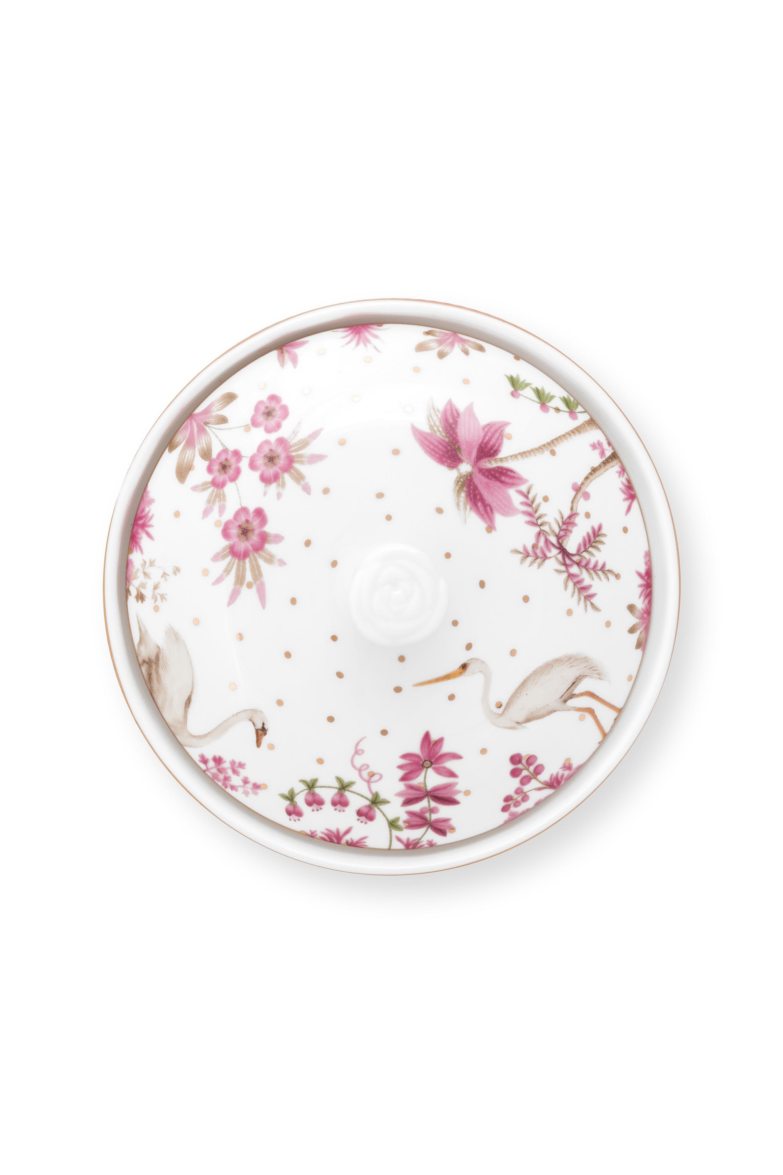 Сахарница Jolie Dots Gold Pink ракурс 4