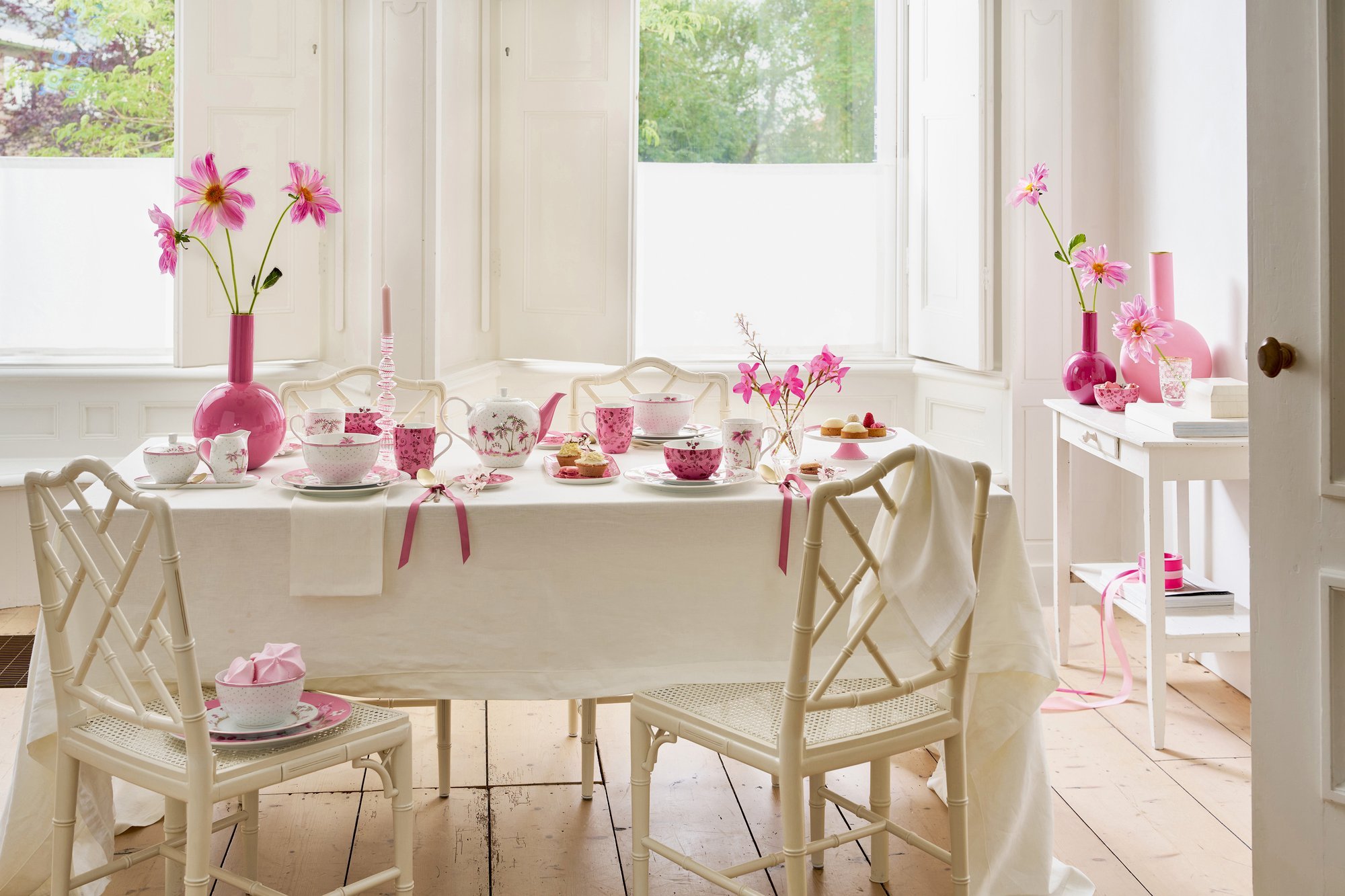 Набор кружек больших (2 шт.) Jolie Flowers Pink ракурс 7