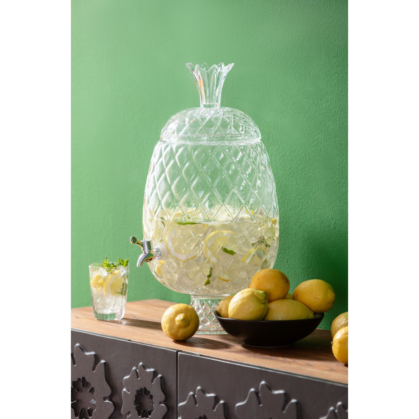 Диспенсер для напитков Pineapple Clear (2 шт.) ракурс 10