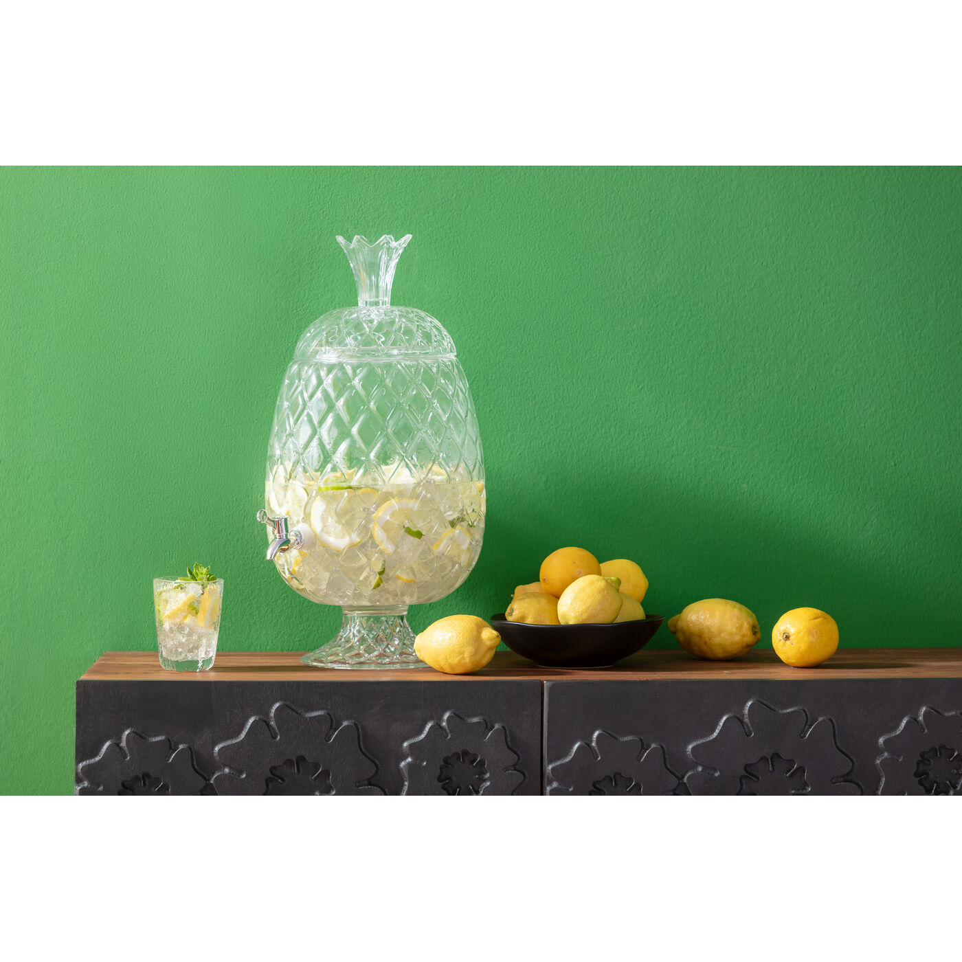 Диспенсер для напитков Pineapple Clear (2 шт.) ракурс 11
