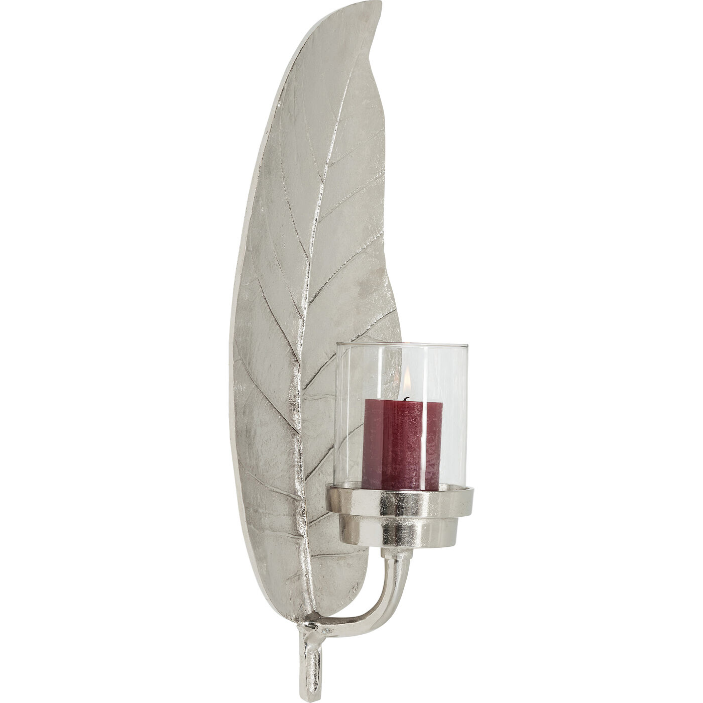 Подсвечник Leaf Silver ракурс 5