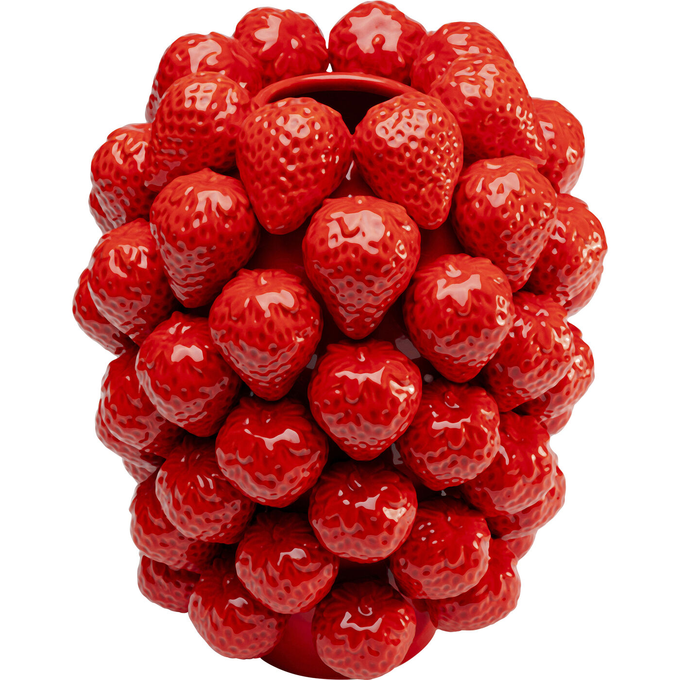 Ваза Strawberries Red ракурс 2