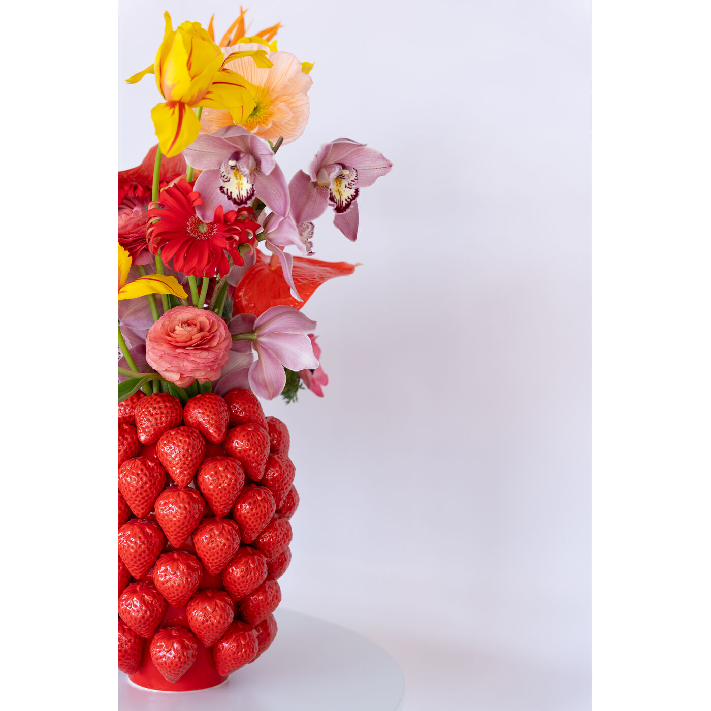 Ваза Strawberries Red ракурс 8