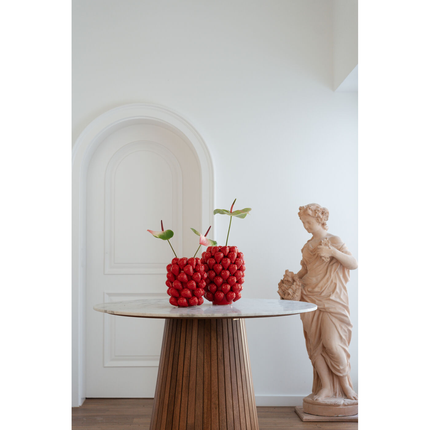 Ваза Strawberries Red ракурс 5