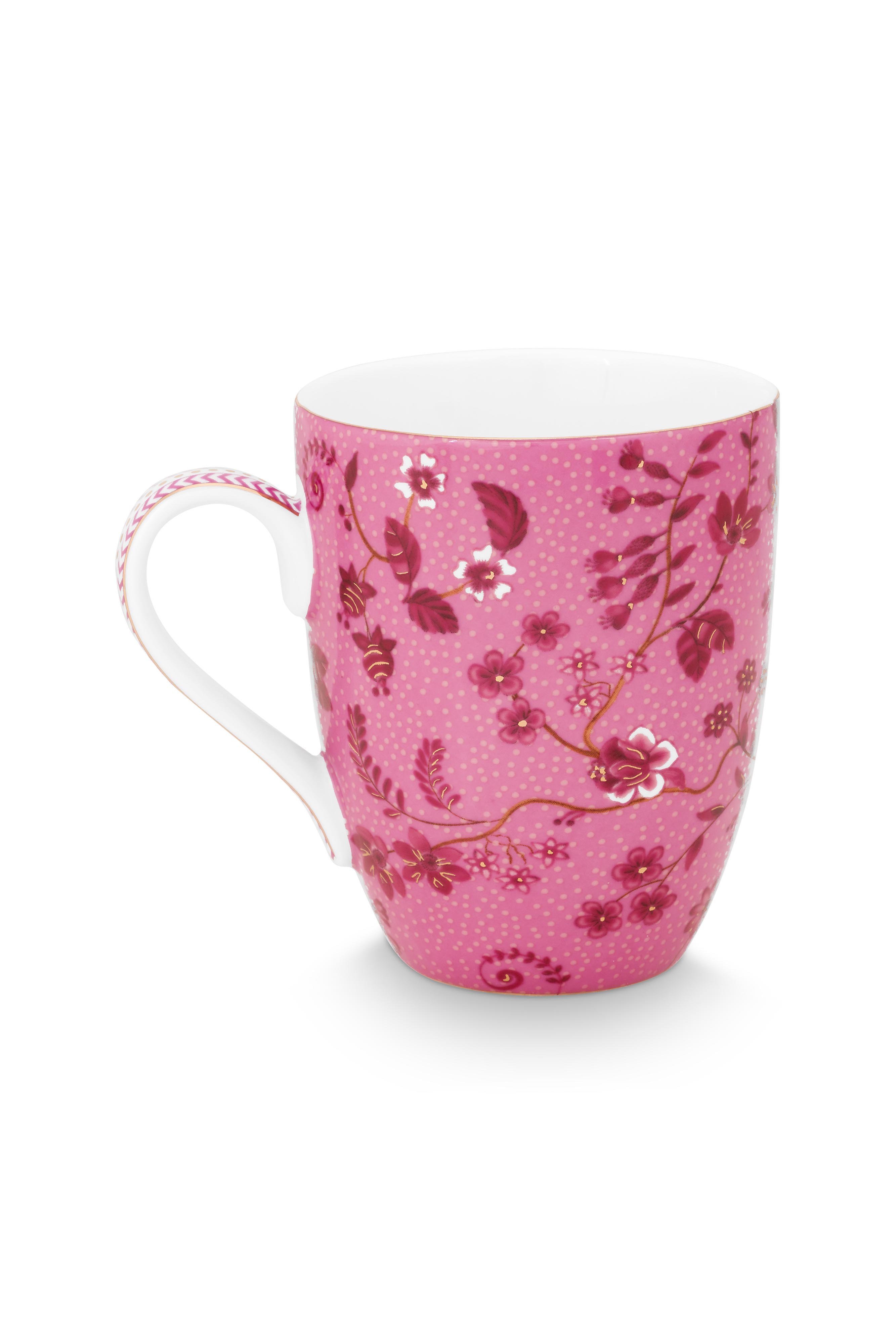 Набор кружек больших (2 шт.) Jolie Flowers Pink ракурс 4