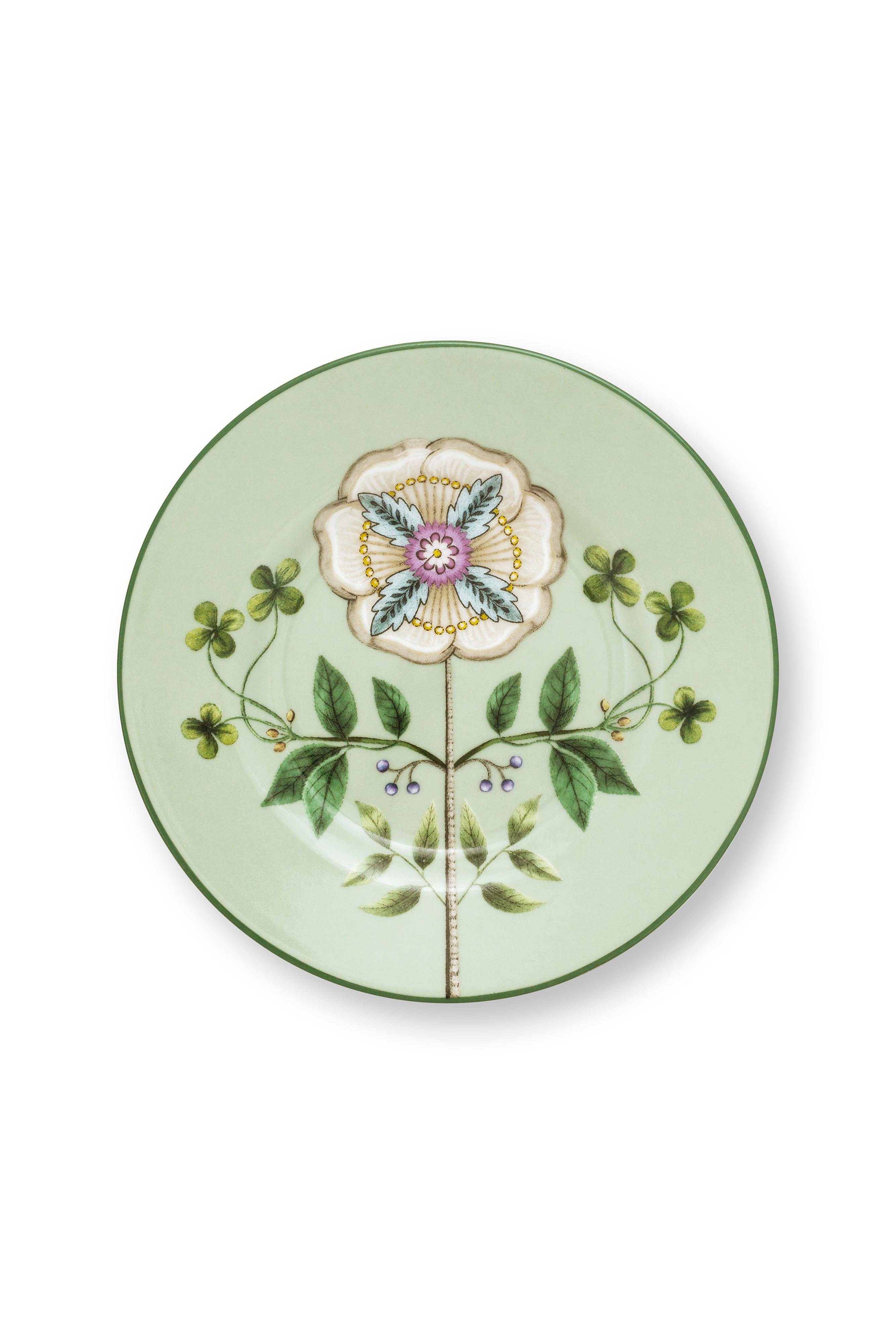 Набор блюдец (2 шт.) Lily&Lotus Light Green ракурс 3
