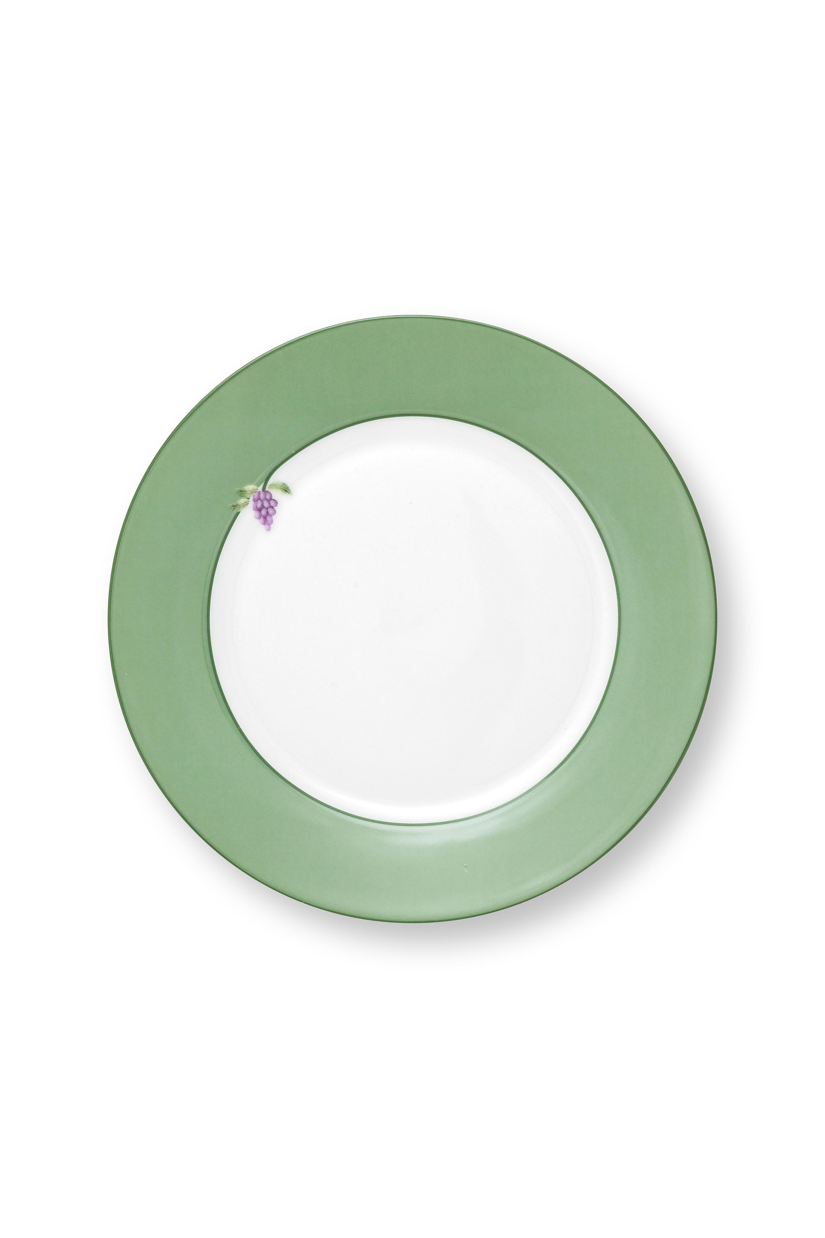 Набор тарелок (2 шт.) Lily&Lotus Uni Light Green ракурс 3