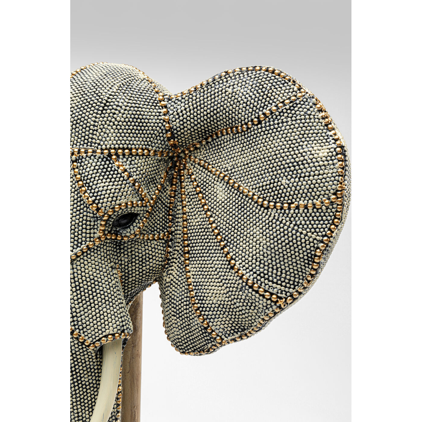 Объект декоративный Elephant Head Pearls, 49 см