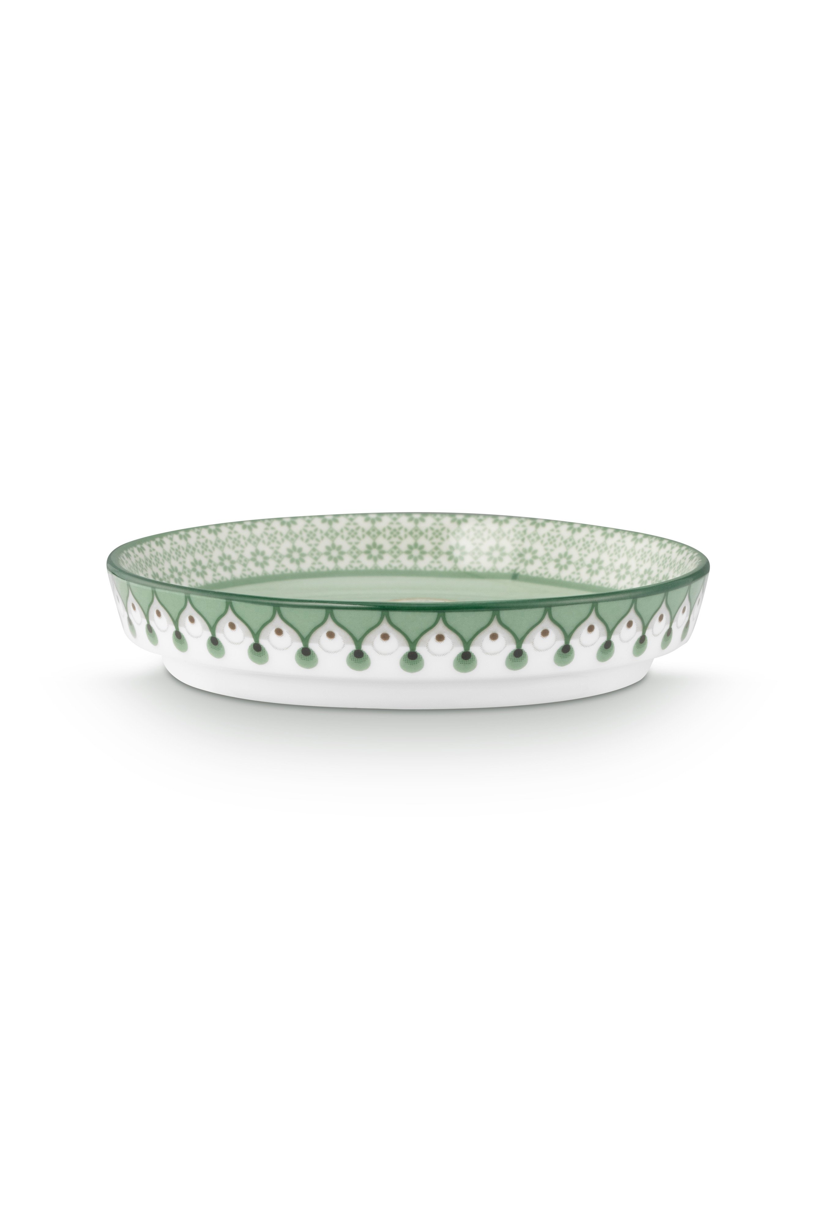 Набор предметов для чаепития Lily&Lotus Light Green (кружка 365 мл, блюдце для чайных пакетиков, ситечко для чая) ракурс 10