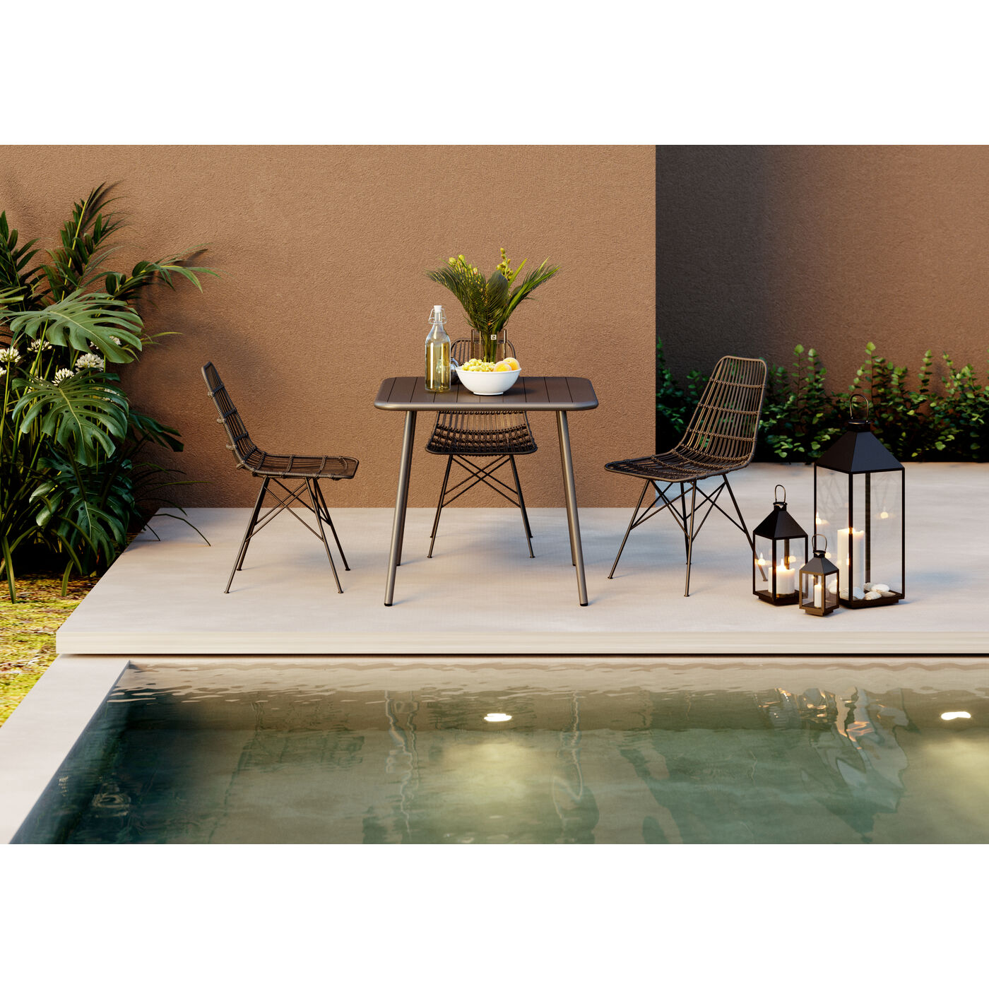 Фонарь Giardino Black Gold (4 шт.) ракурс 11