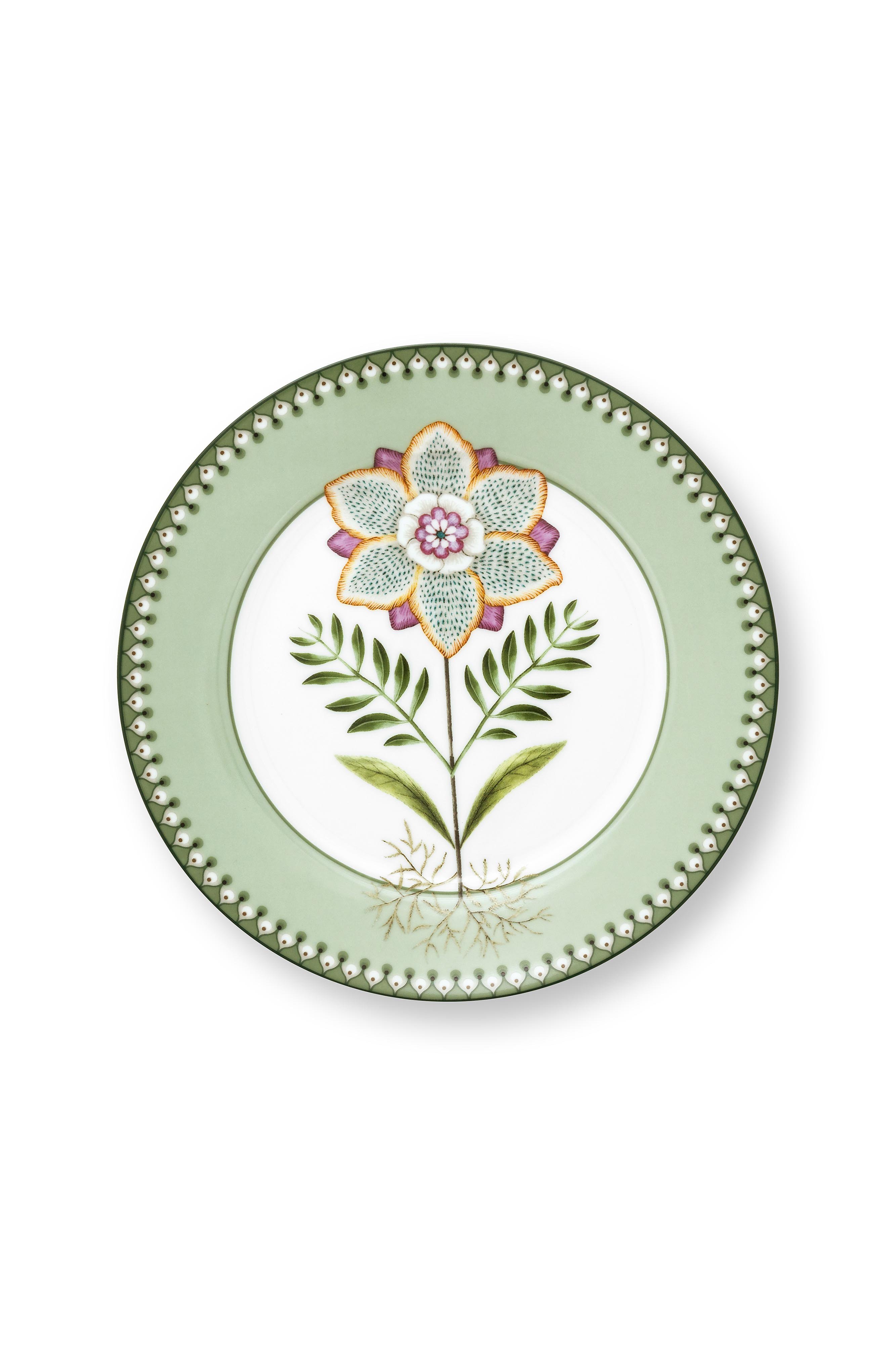 Набор тарелок (2 шт.) Lily&Lotus Light Green ракурс 3