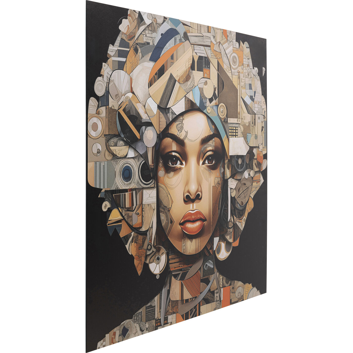 Картина стеклянная 3D Art Geo Woman ракурс 5