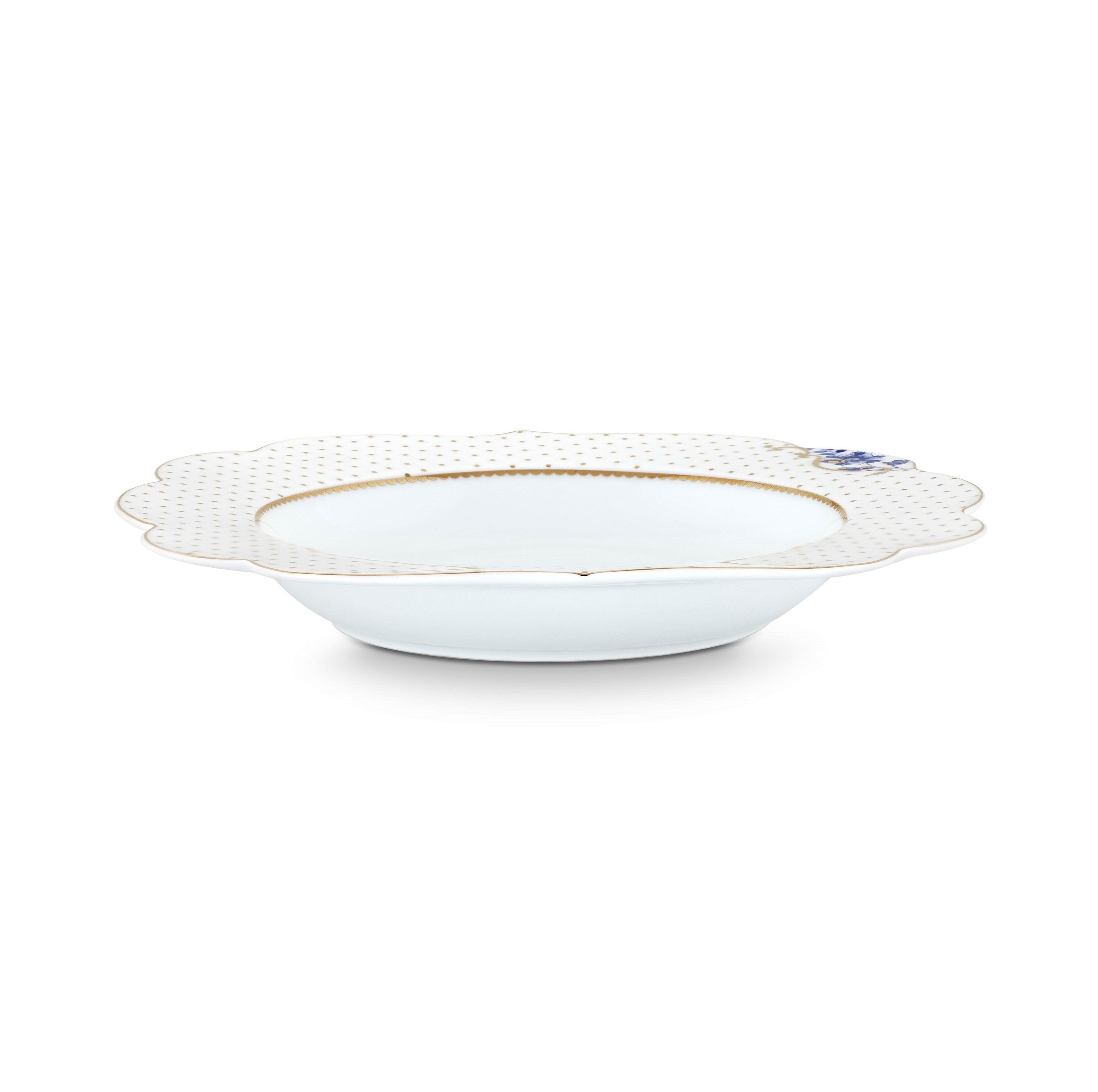 Набор тарелок глубоких (2 шт.) Royal White ракурс 3