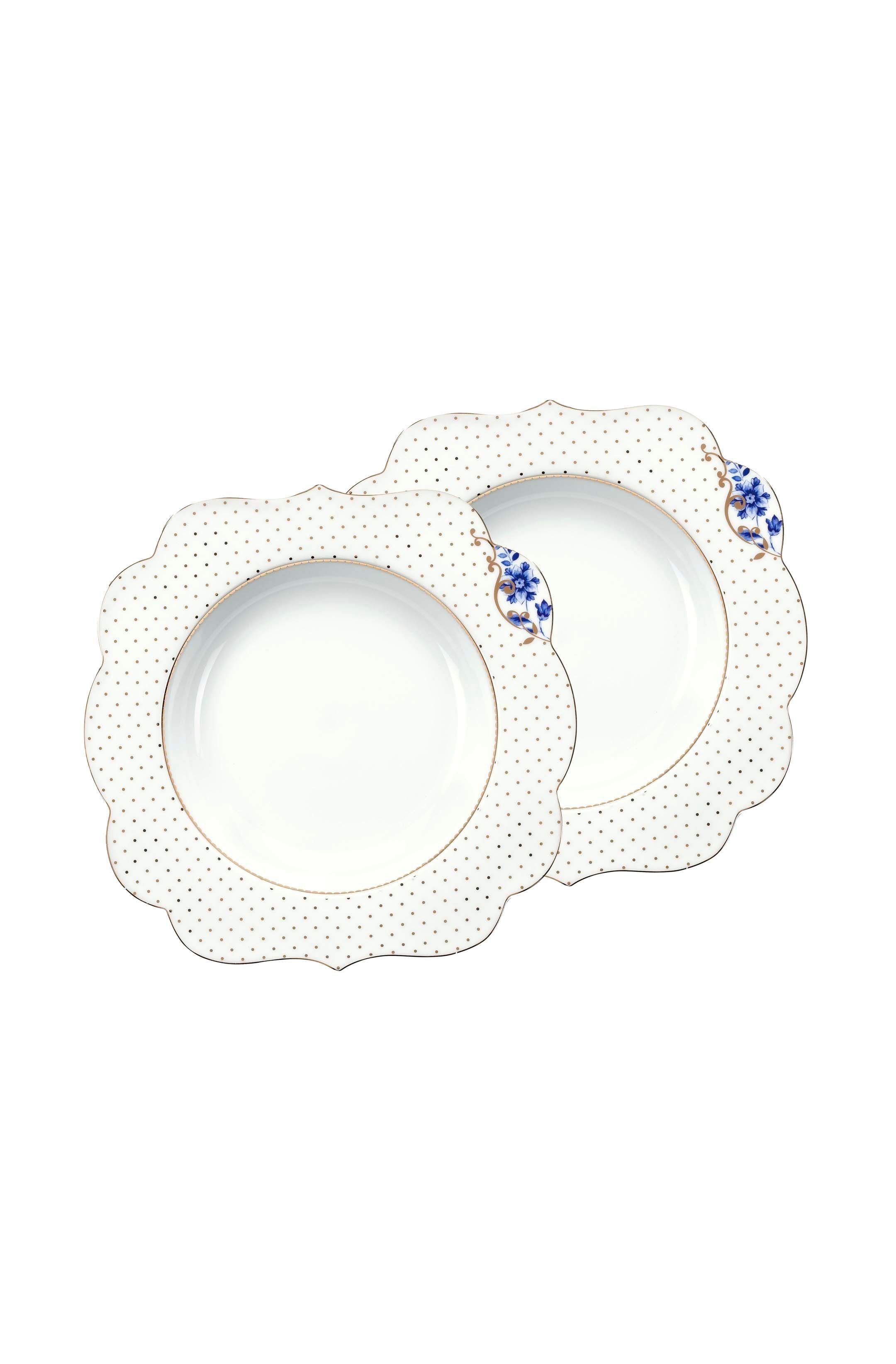 Набор тарелок глубоких (2 шт.) Royal White, Ø23,5 см
