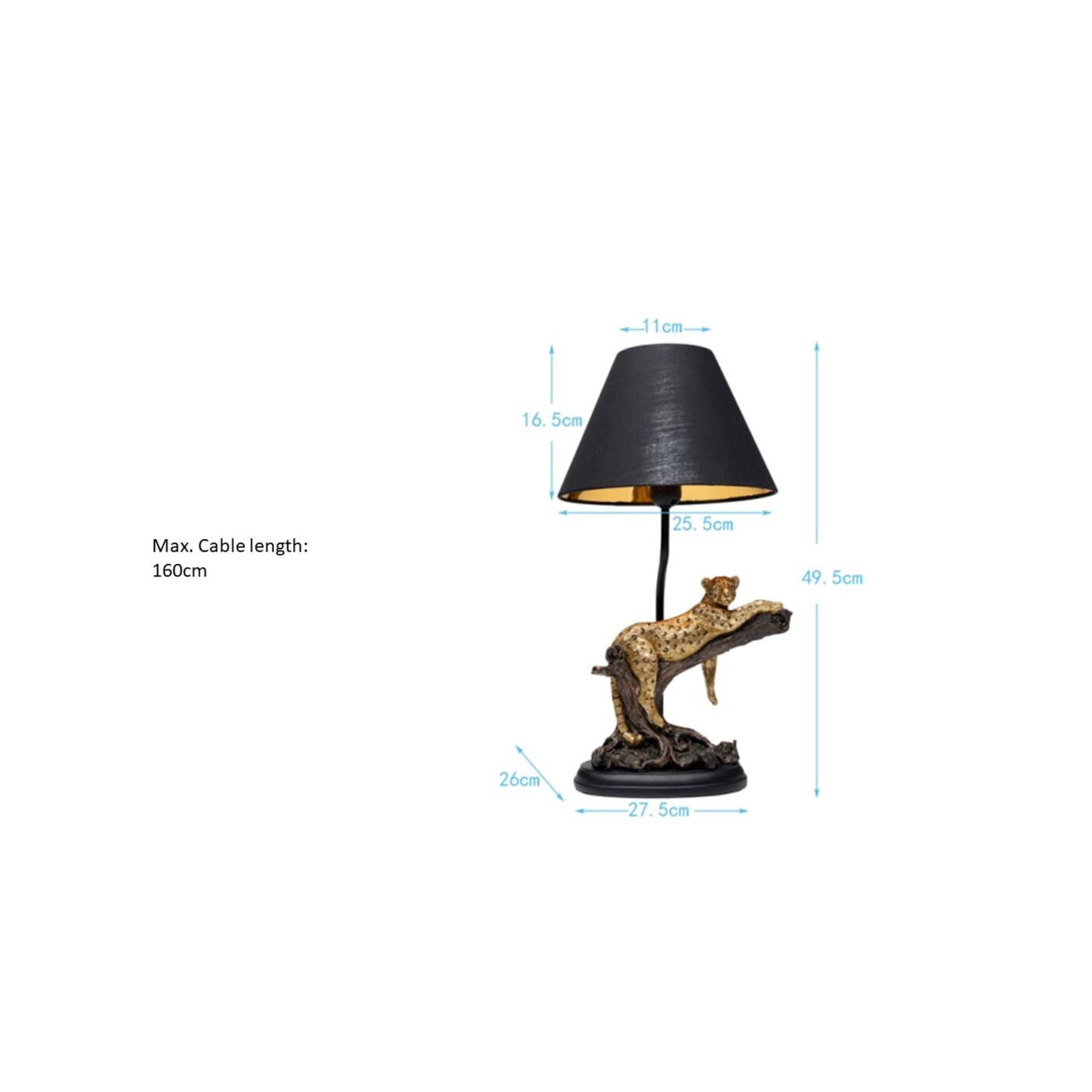 Светильник настольный Relax Leopard ракурс 7
