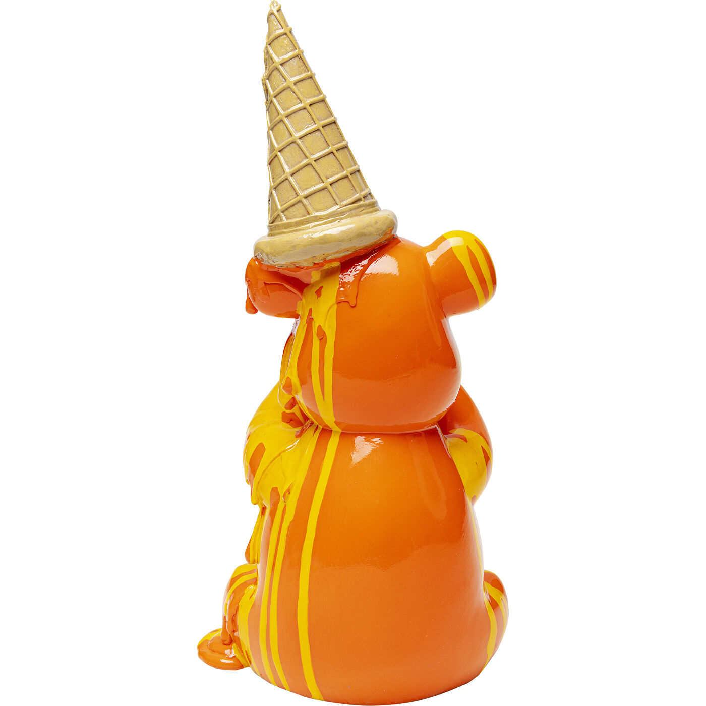 Фигура декоративная Sitting Gelato Bear Orange ракурс 9