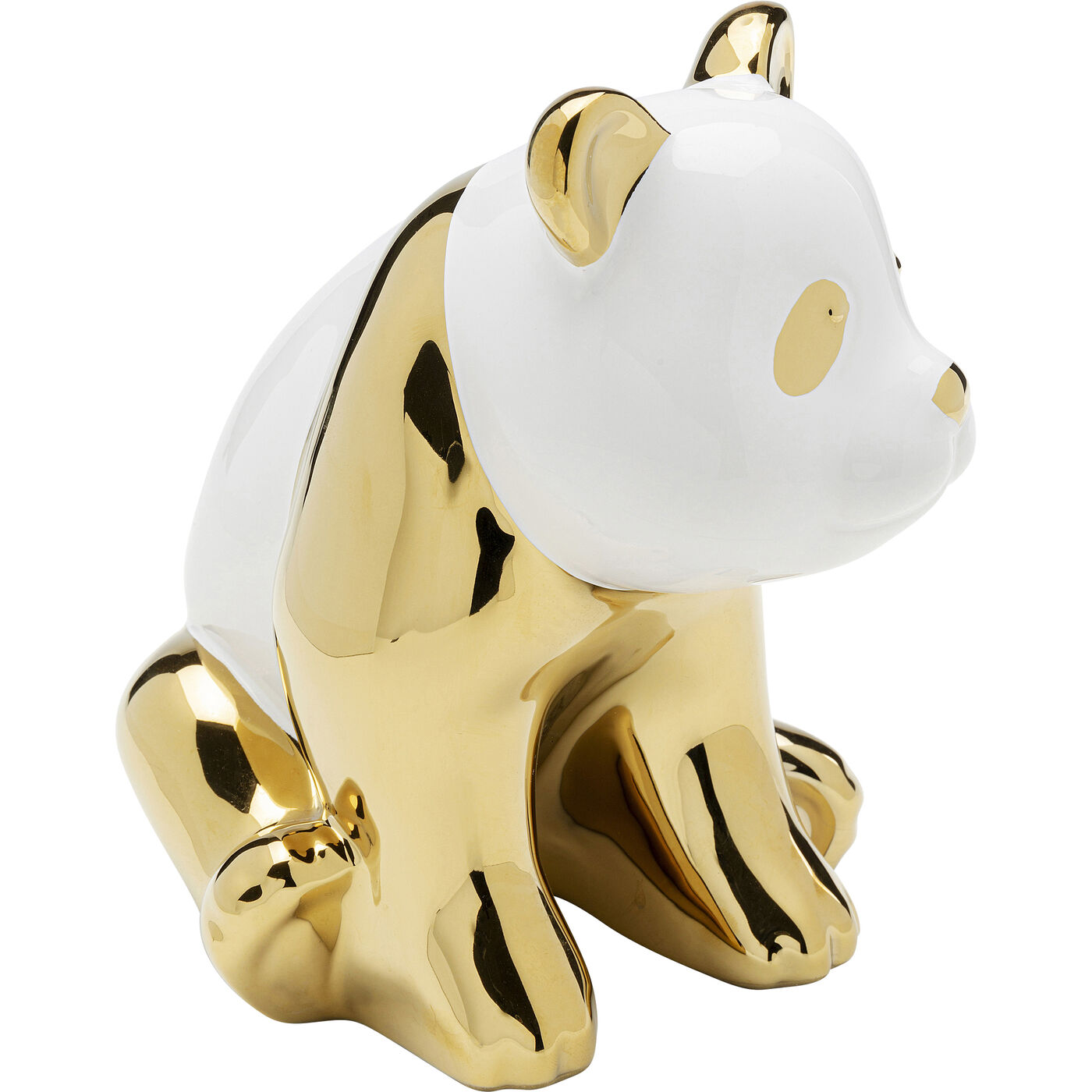 Фигура декоративная Sitting Panda Gold ракурс 5