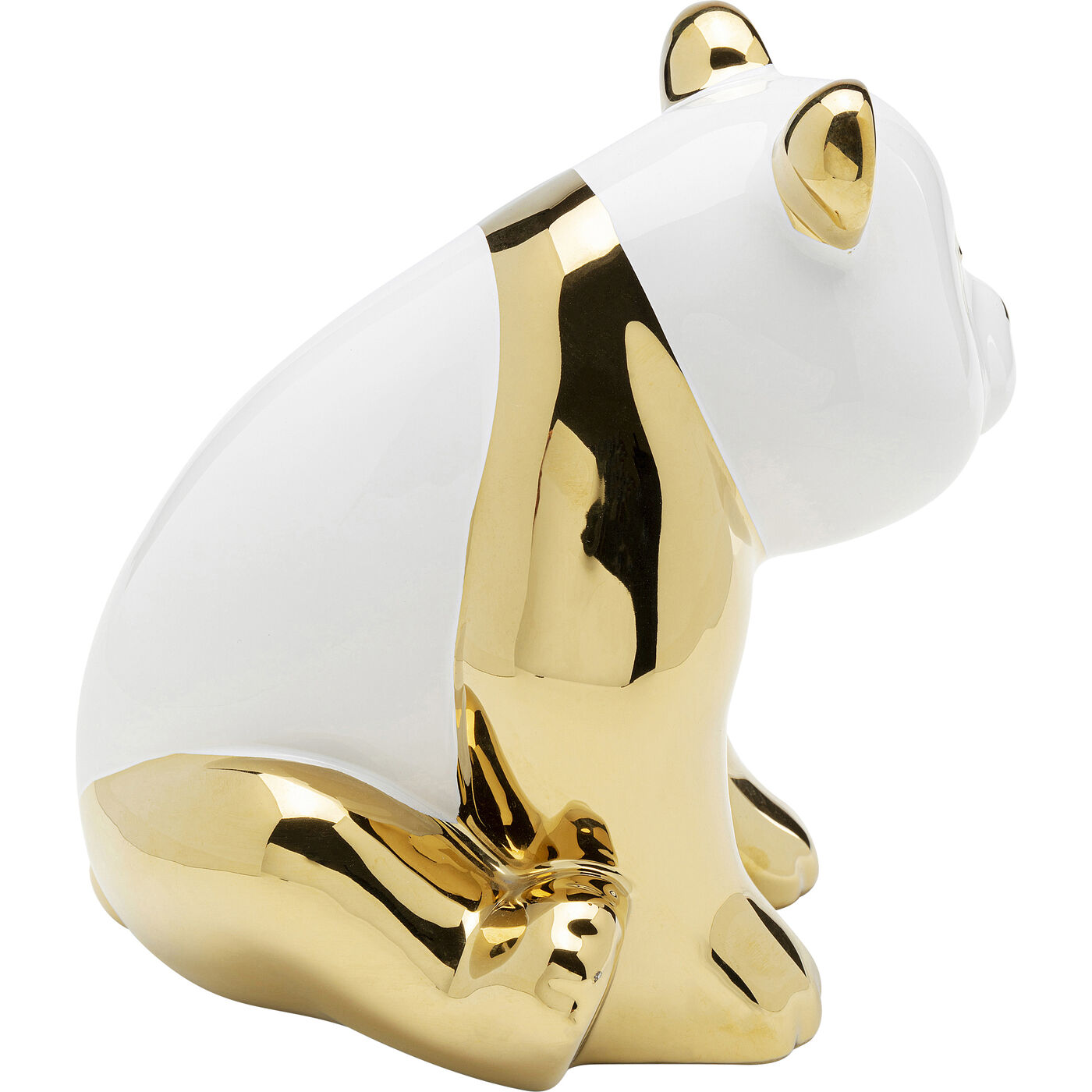 Фигура декоративная Sitting Panda Gold ракурс 6