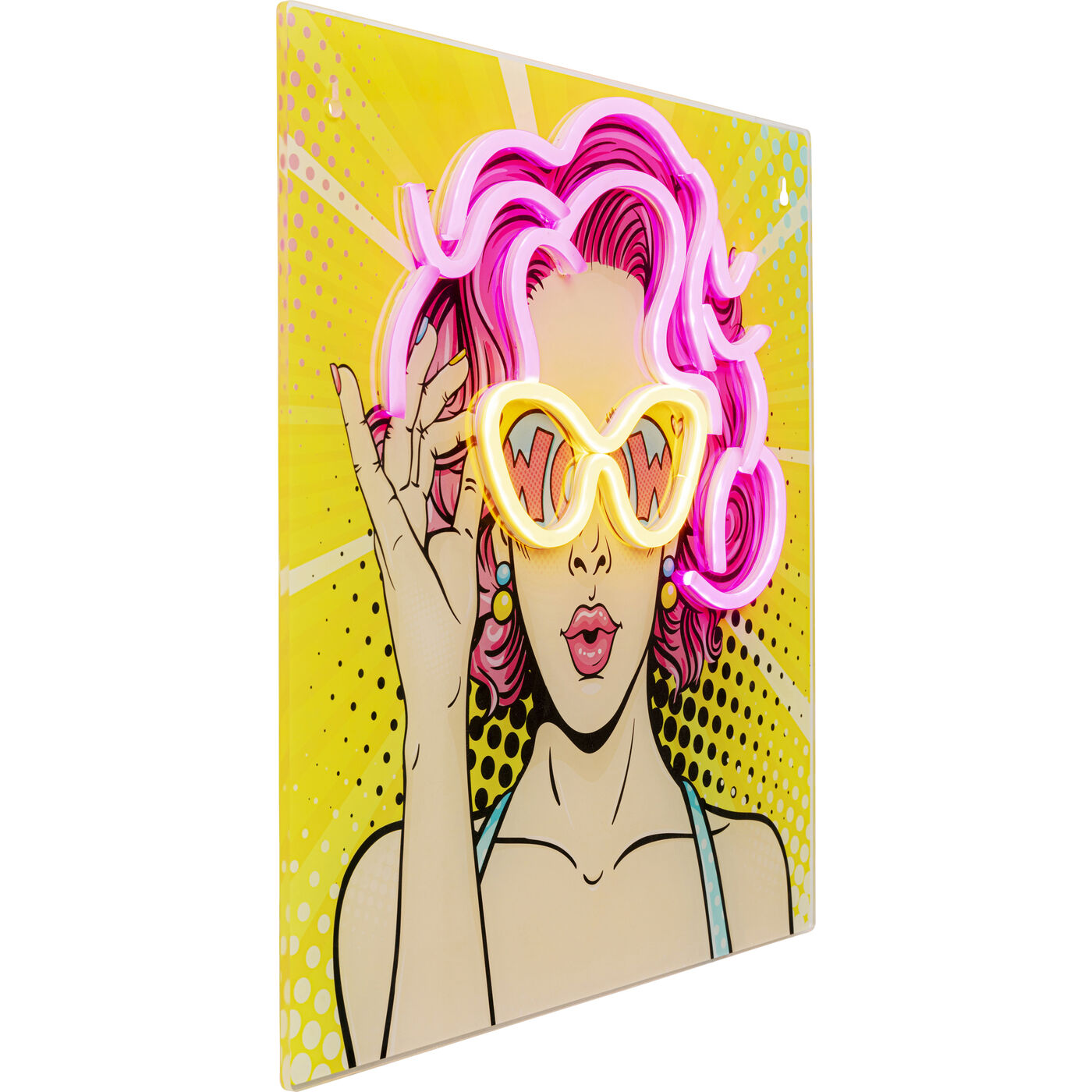 Картина стеклянная Beauty LED ракурс 8