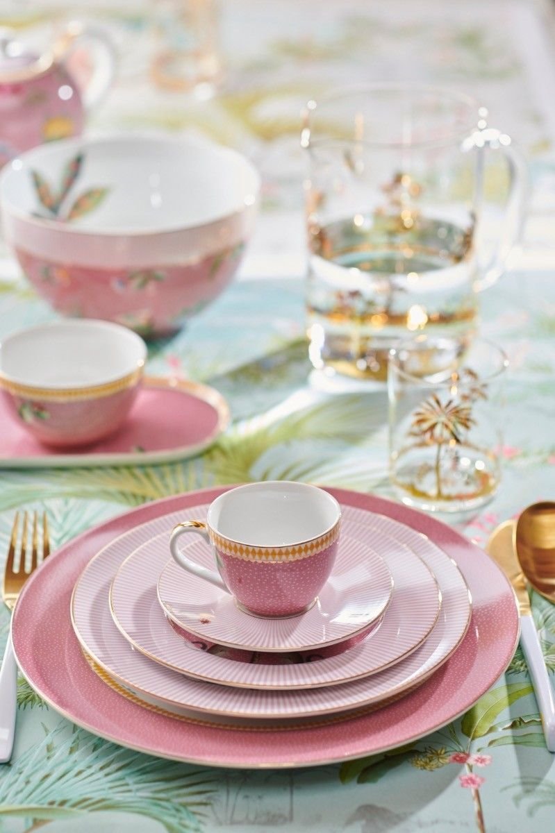 Набор тарелок (2 шт. по Ø26,5 см) La Majorelle Pink ракурс 5
