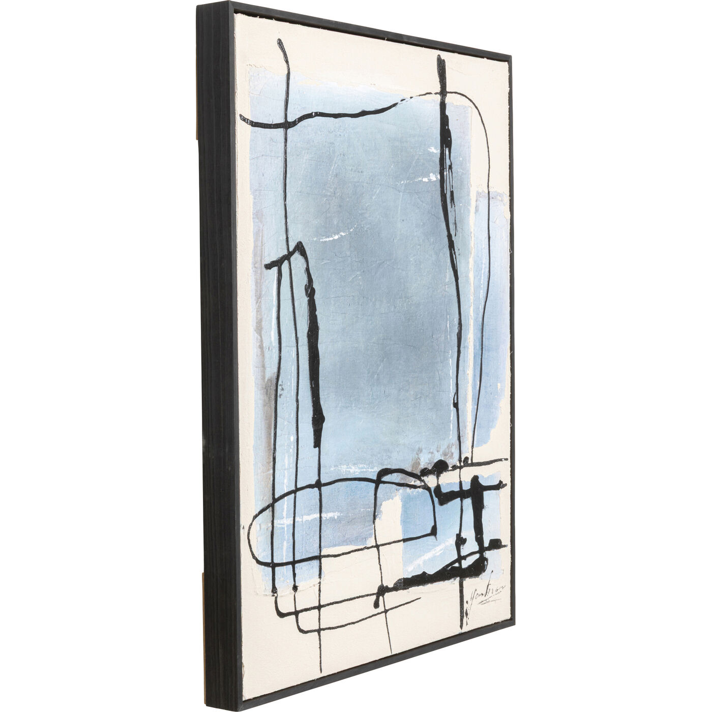 Картина в раме Dust Blue ракурс 5