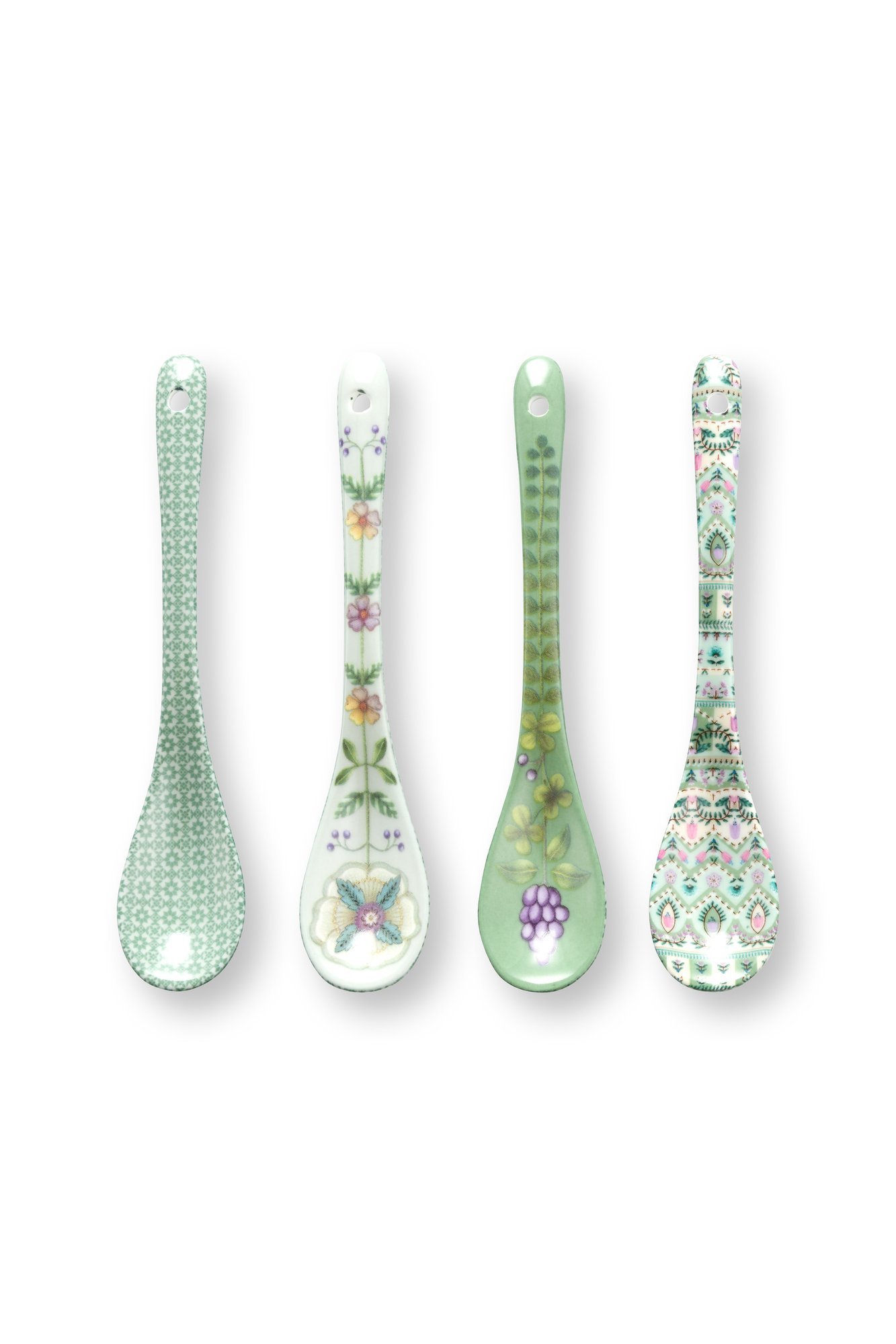 Набор ложек чайных (4 шт.) Lily&Lotus Light Green ракурс 2