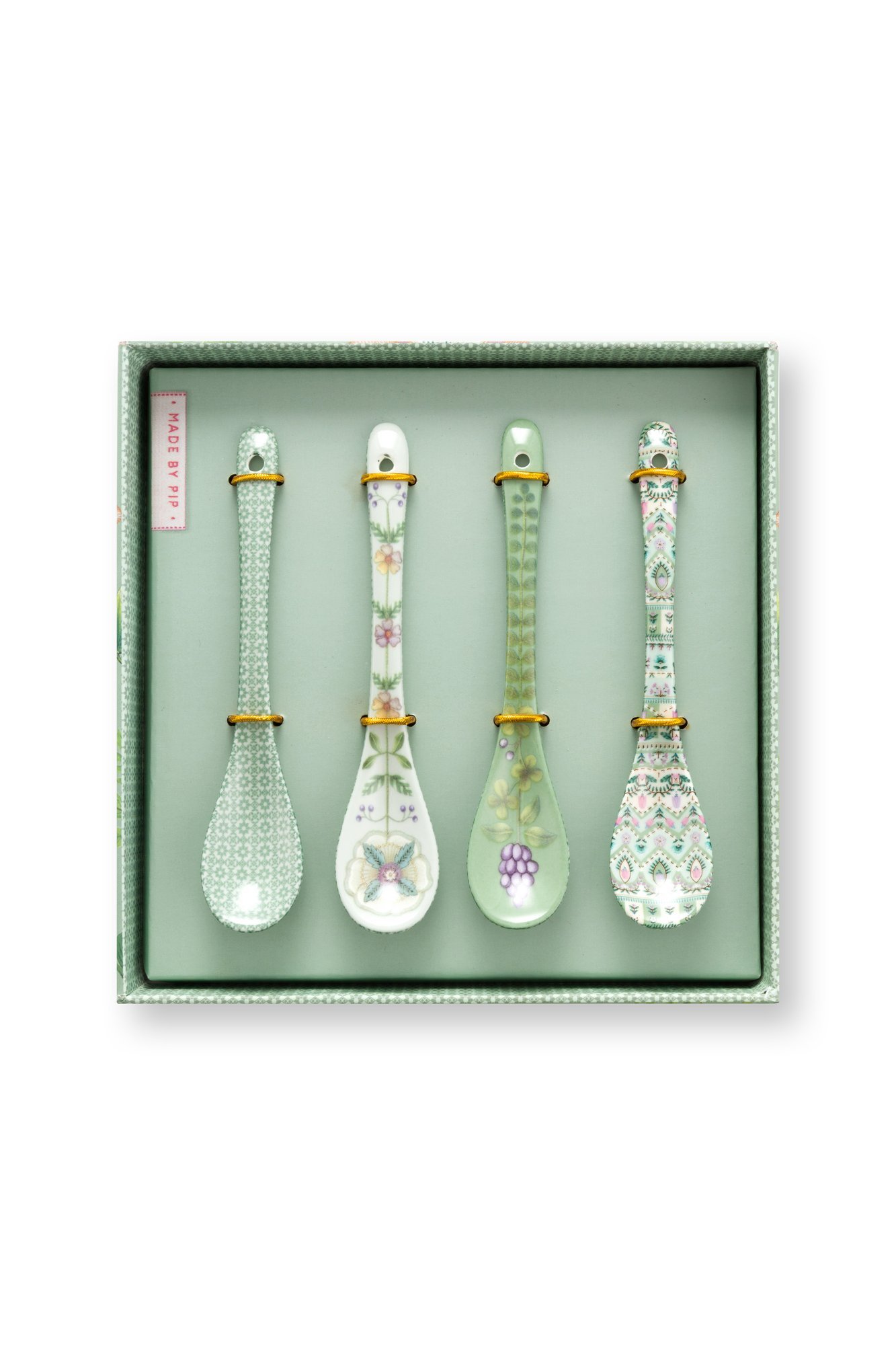 Набор ложек чайных (4 шт.) Lily&Lotus Light Green, 13 см