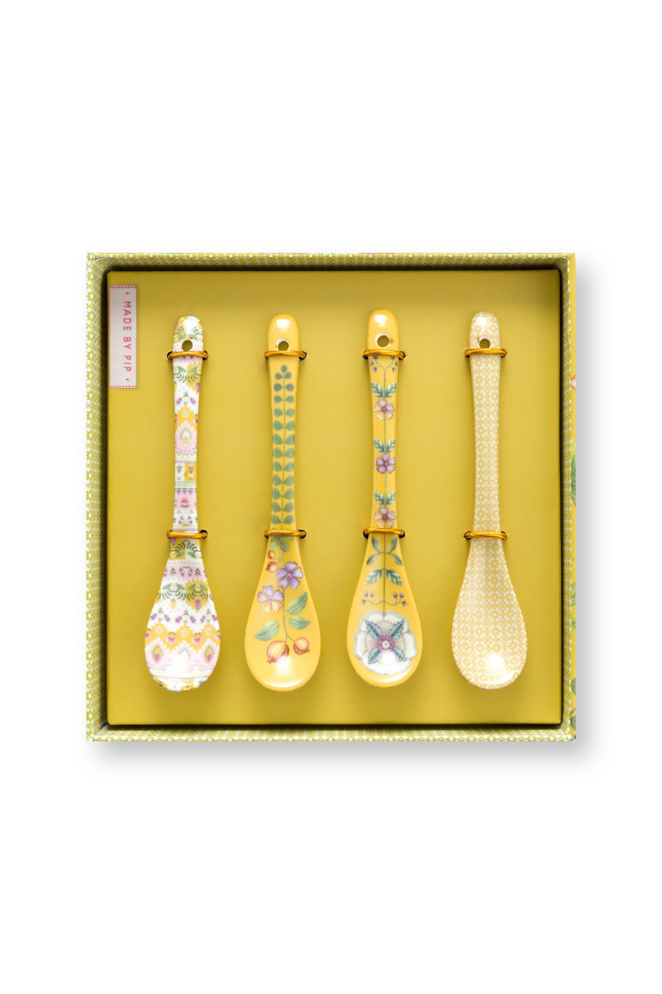 Набор ложек чайных (4 шт.) Lily&Lotus Yellow, 13 см