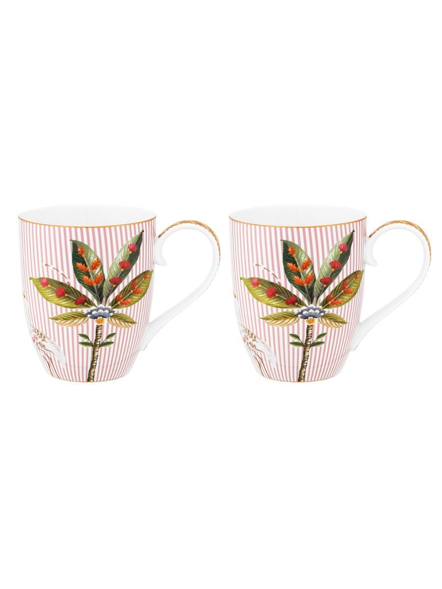 Набор (2 шт.) кружек XL La Majorelle Pink ракурс 2