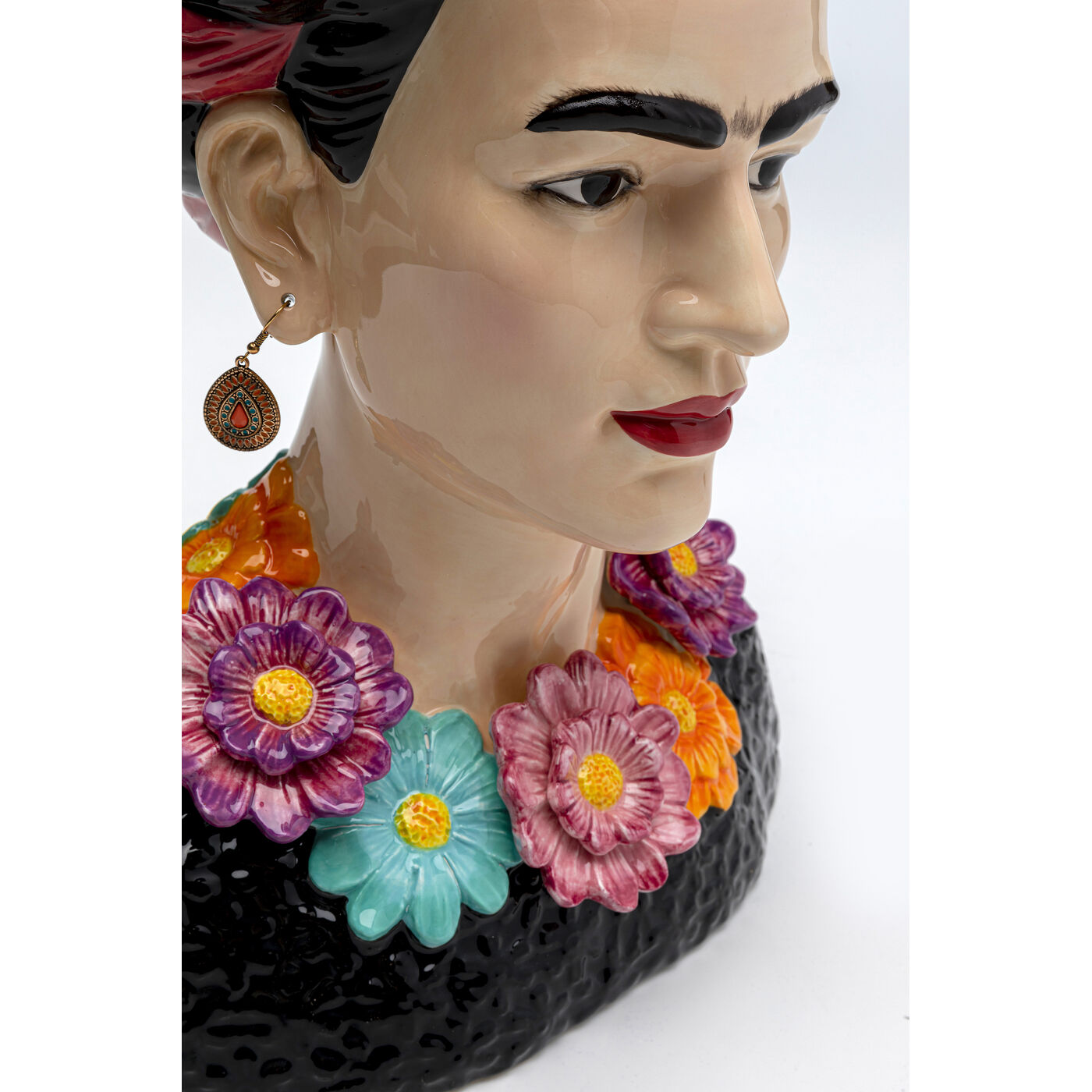 Ваза Frida Flowers Фрида Кало с цветами ракурс 3