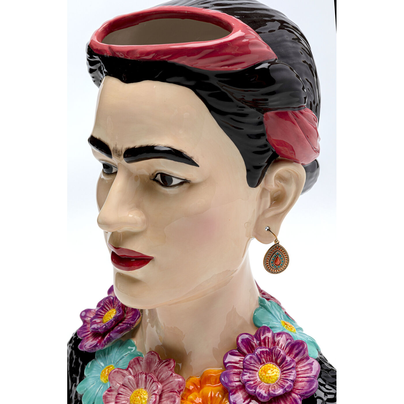 Ваза Frida Flowers Фрида Кало с цветами, 34 см