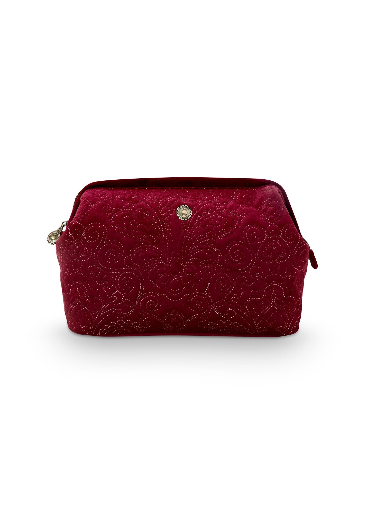 Косметичка XL Velvet Quilted Days Red ракурс 2