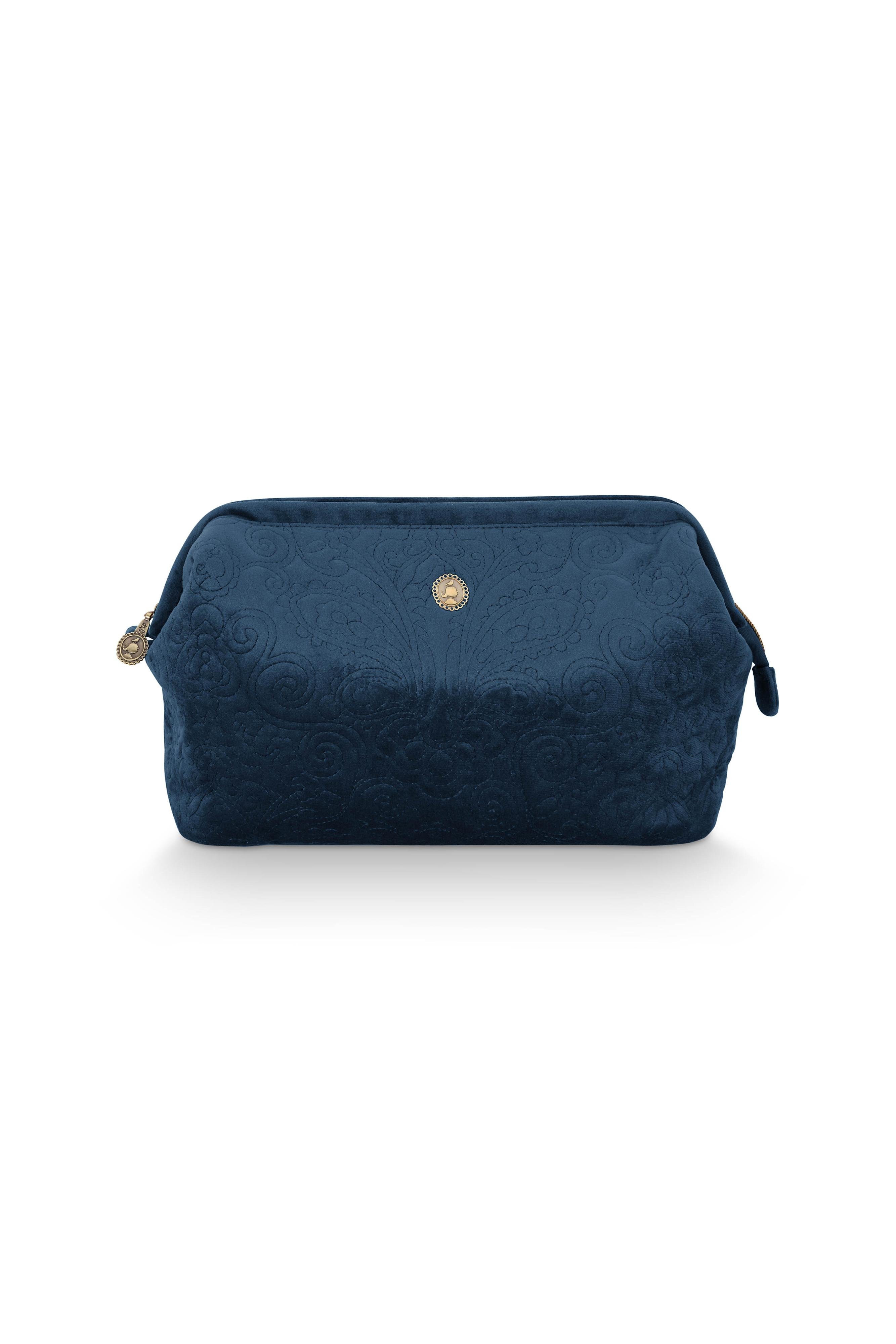 Косметичка XL Velvet Quilted Days Blue ракурс 2