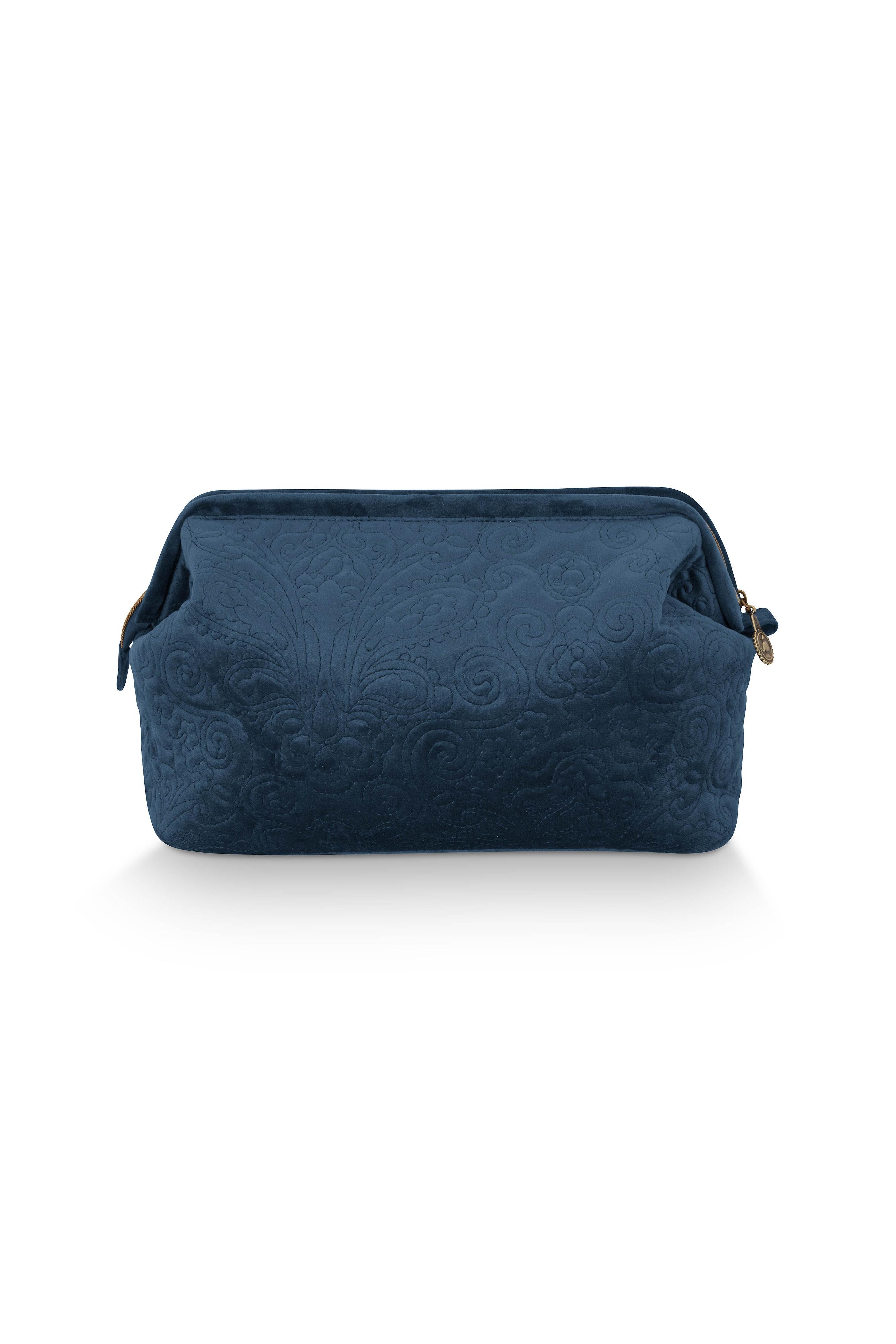 Косметичка XL Velvet Quilted Days Blue ракурс 3