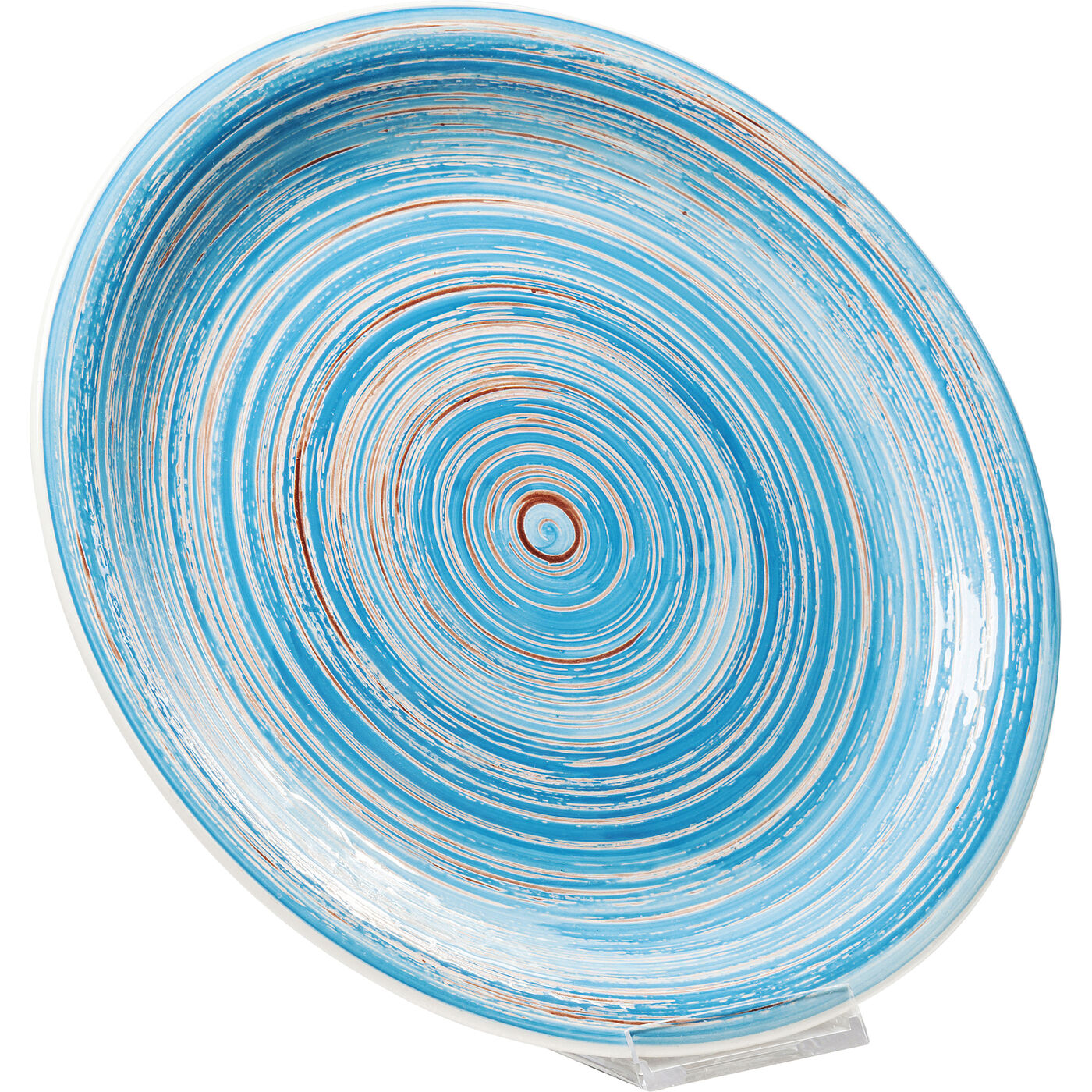 Тарелка Swirl Blue ракурс 2