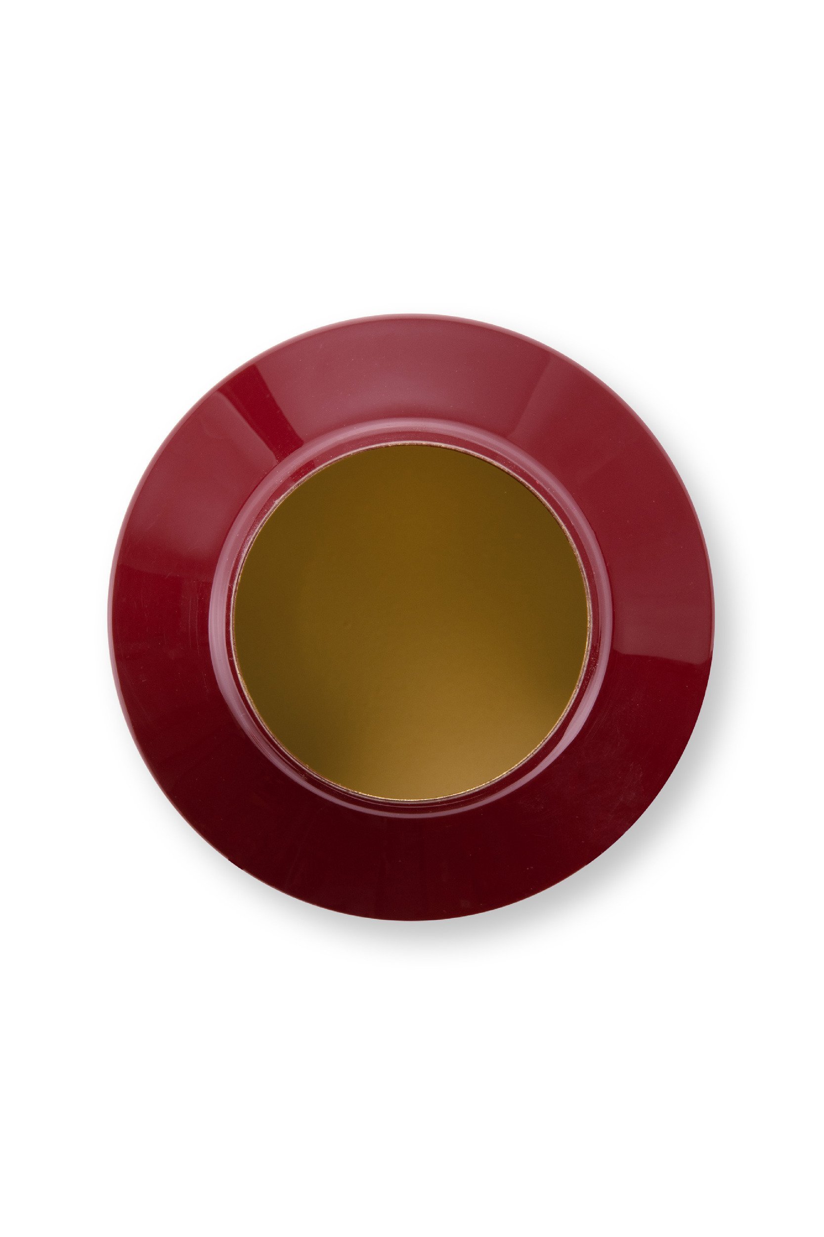 Ваза фигурная Metal Dark Red, 12х20 см ракурс 3