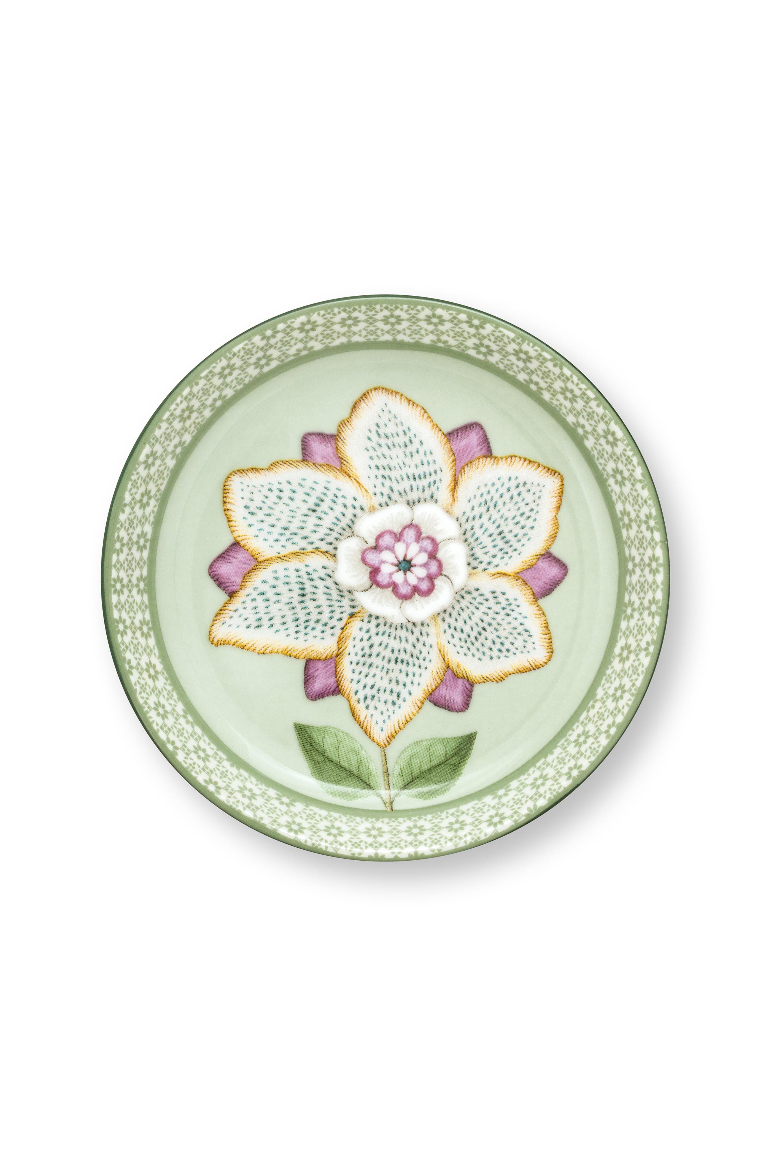 Набор блюдец для чайных пакетиков (2 шт.) Lily&Lotus Light Green ракурс 3