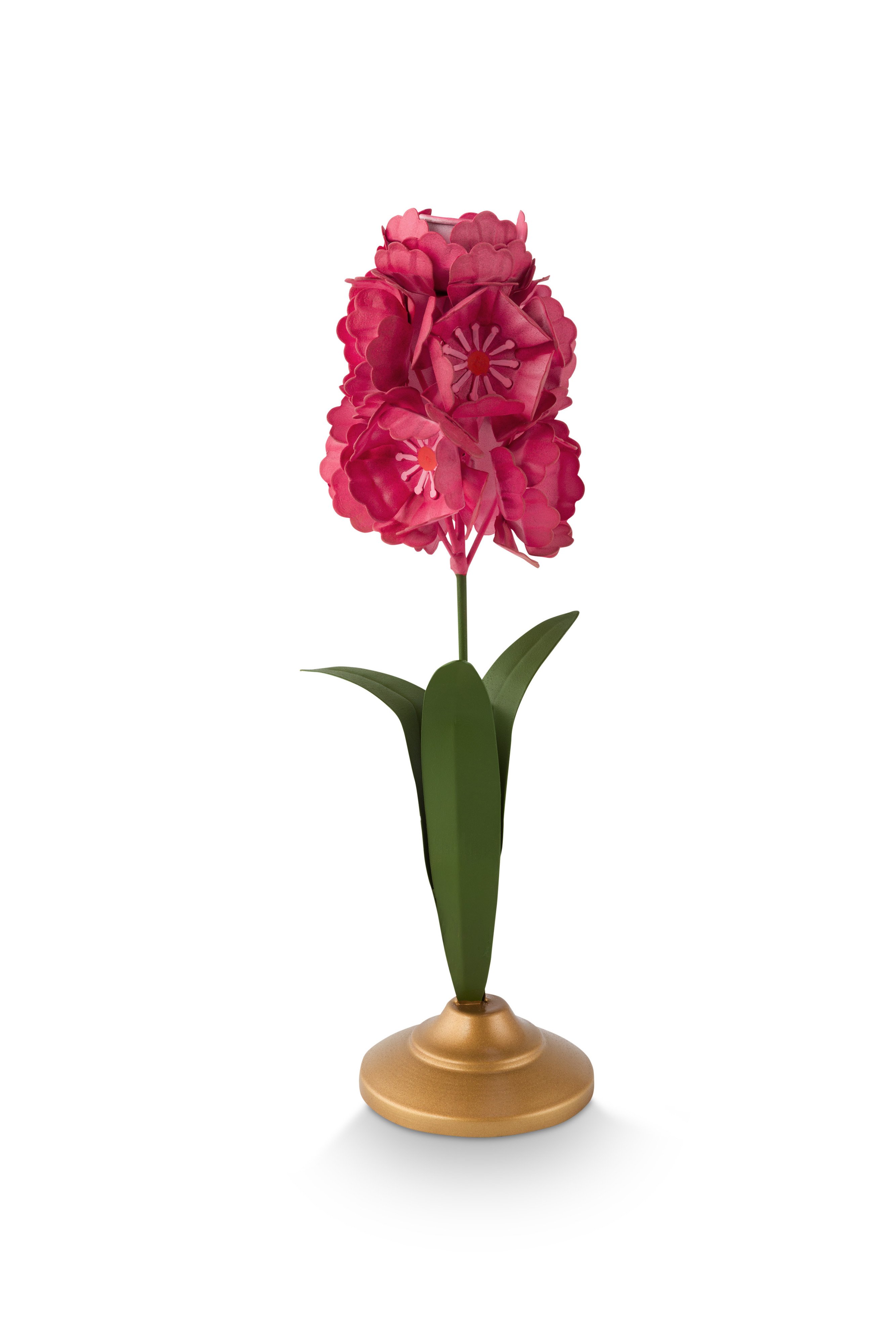 Подсвечник Metal Flower Pink ракурс 3