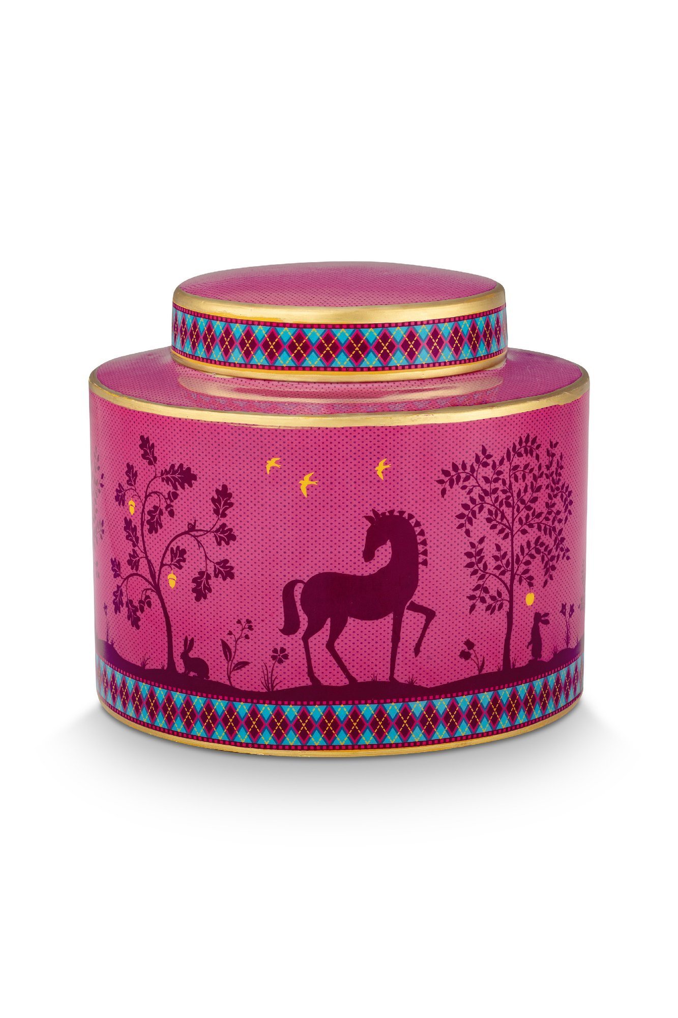 Емкость для хранения Pip's Deerest Darling Metal Pink, 4,1 л ракурс 2