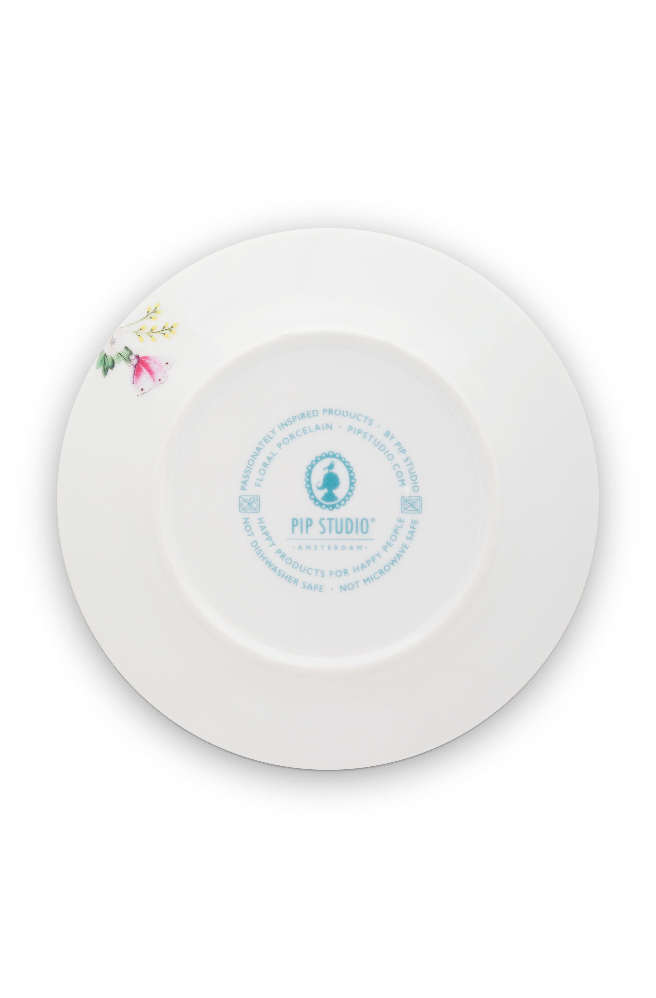 Набор тарелок (2 шт. по Ø21 см) Blushing Birds White ракурс 3